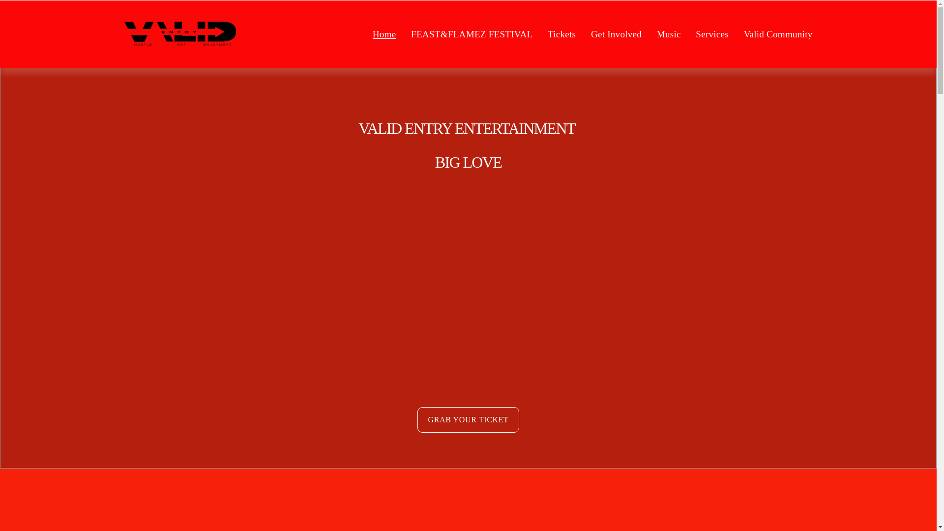 website screenshot of https://feastnflamez.com/