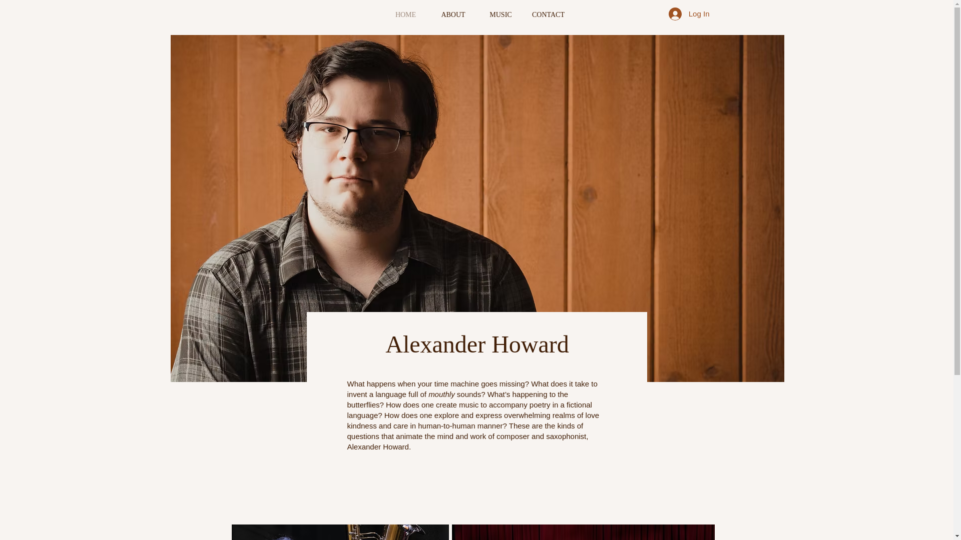 website screenshot of https://anhowardcomposer.com/
