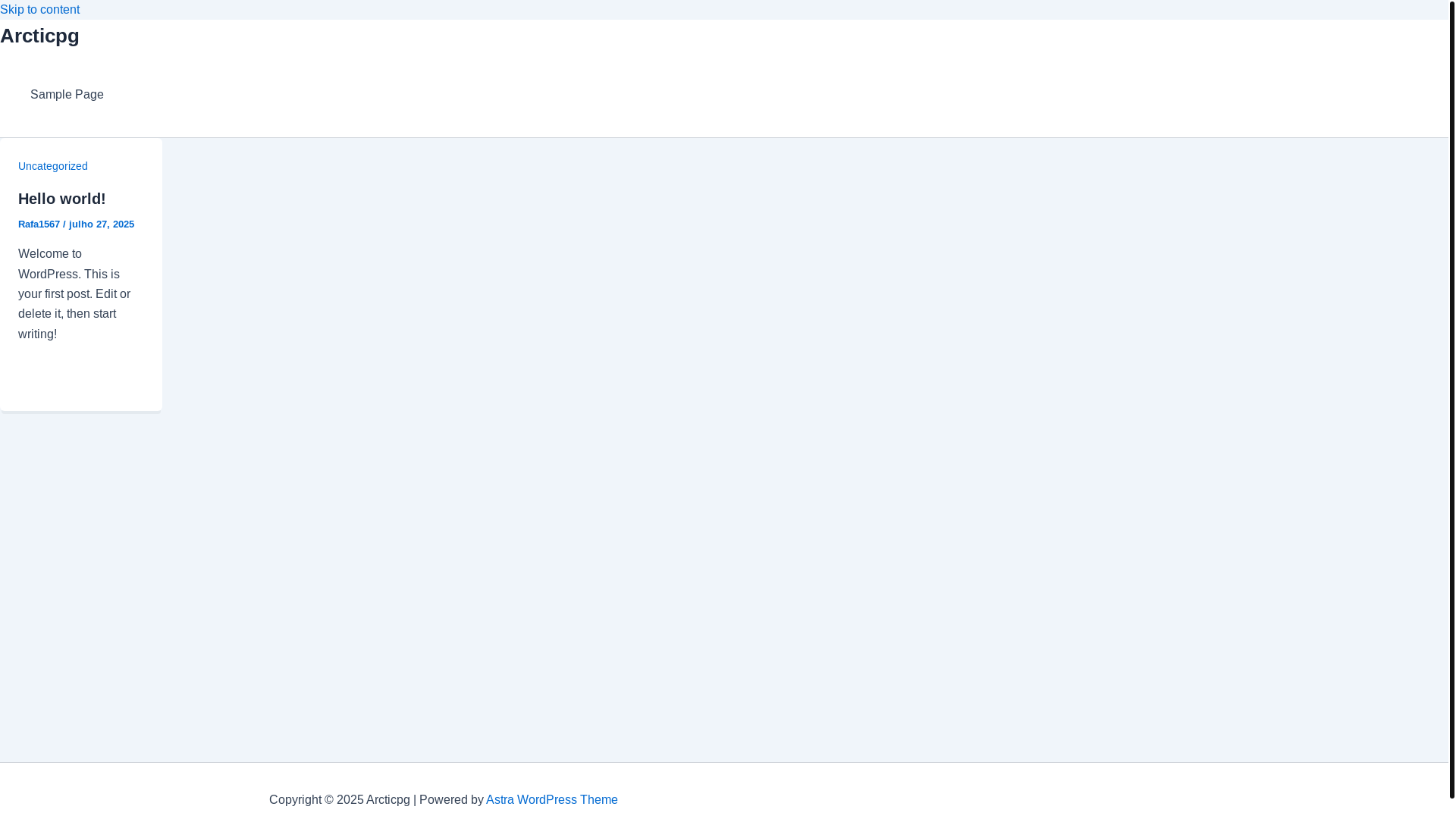 website screenshot of https://w1arcticpg.com.br/