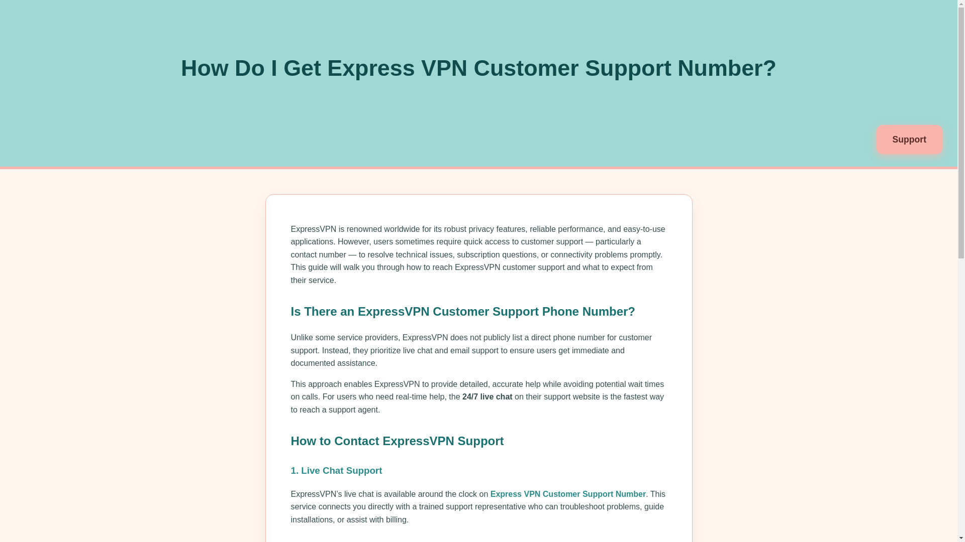 website screenshot of https://express-vpn-customer-support-number.pages.dev/