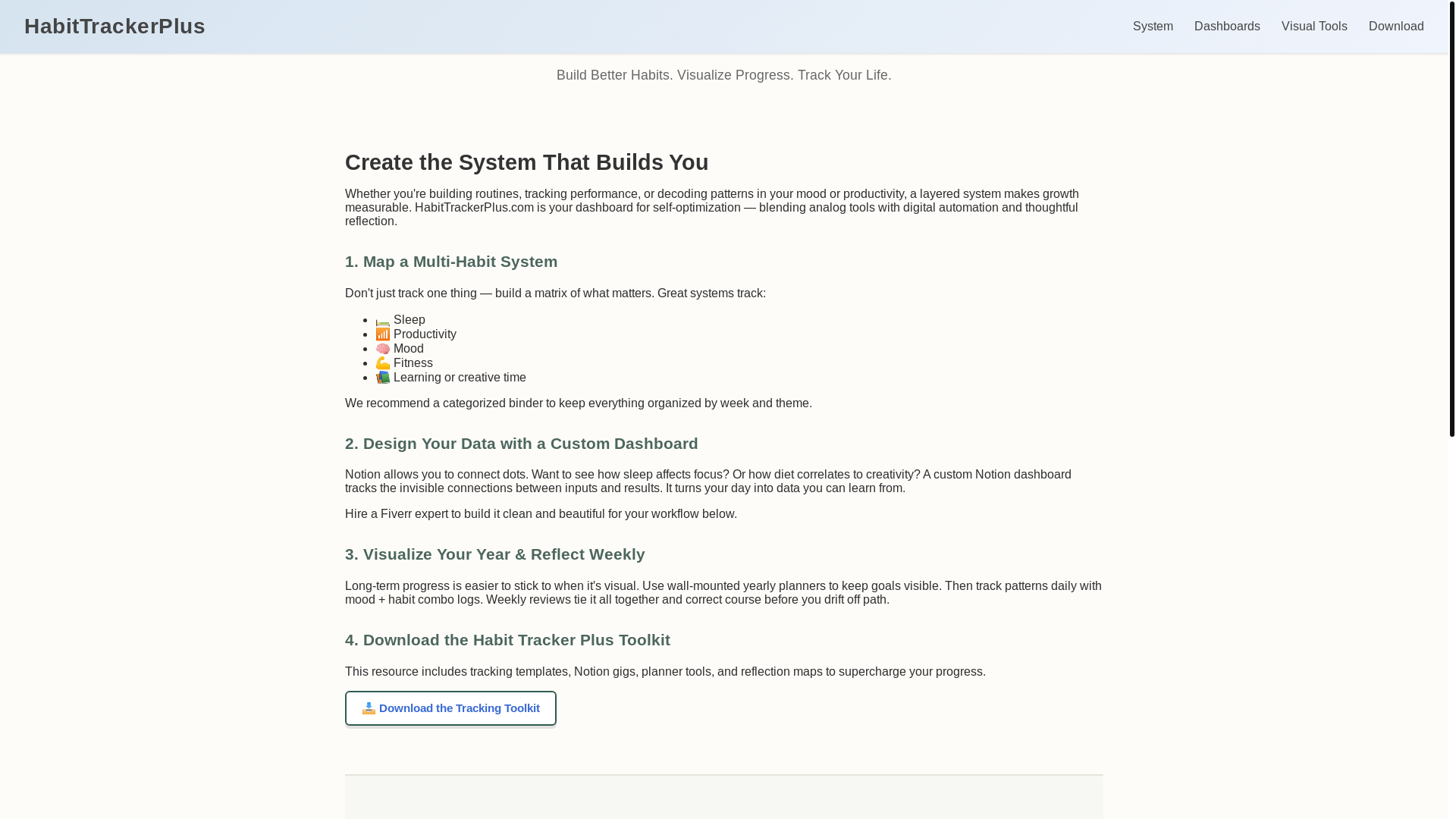website screenshot of https://habittrackerplus.pages.dev/