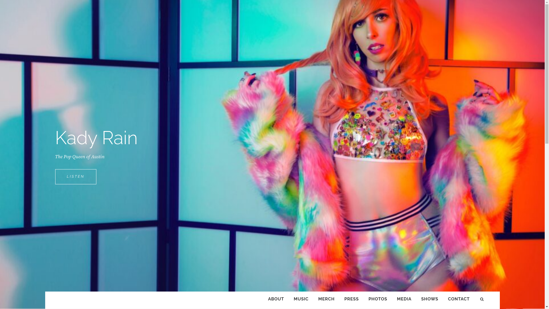 website screenshot of https://kadyrainwilliams.com/