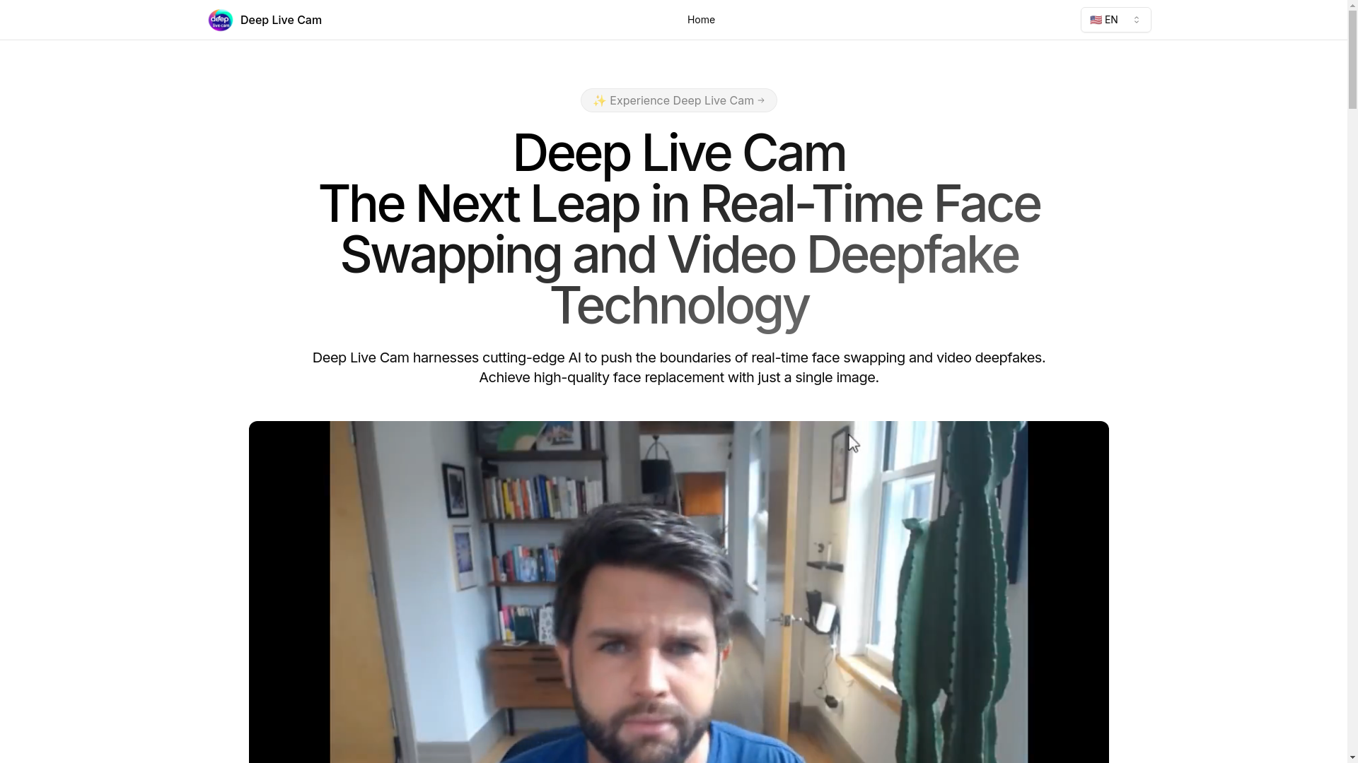 website screenshot of https://deeplive.cam/
