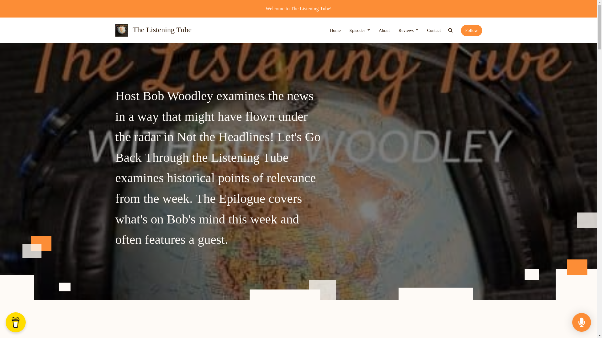 website screenshot of https://thelisteningtube.com/