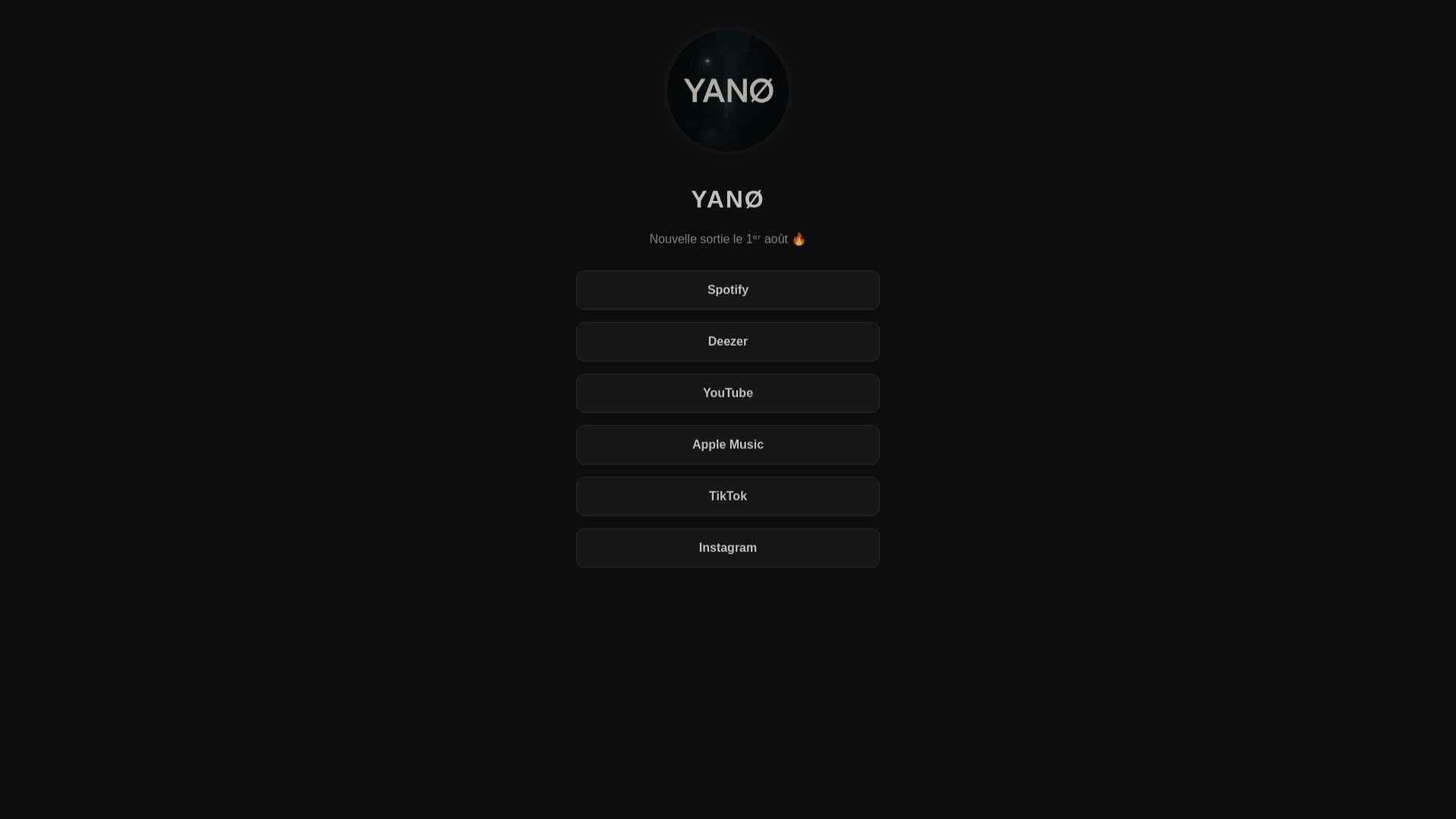 website screenshot of https://yanoexe.fr/