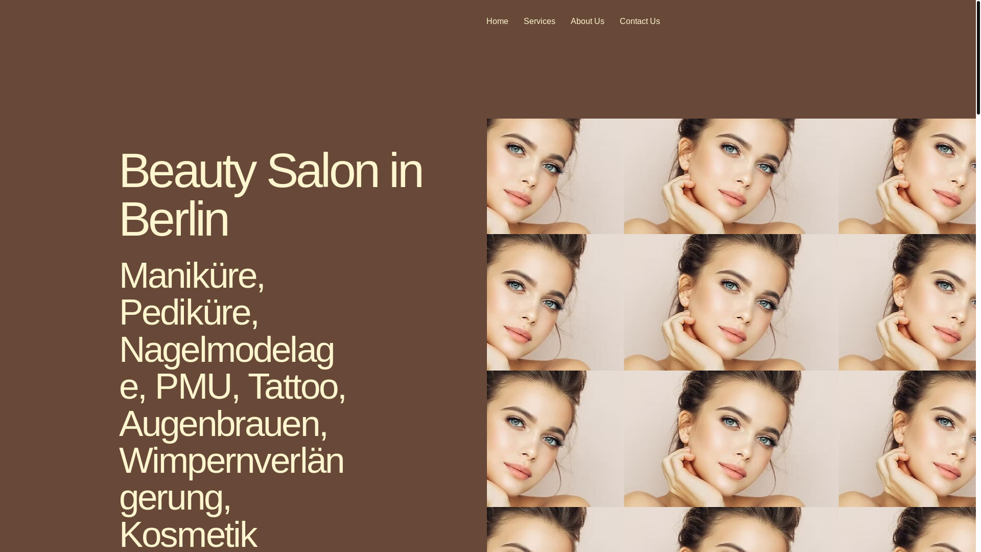 website screenshot of https://beautyloungespice.com/