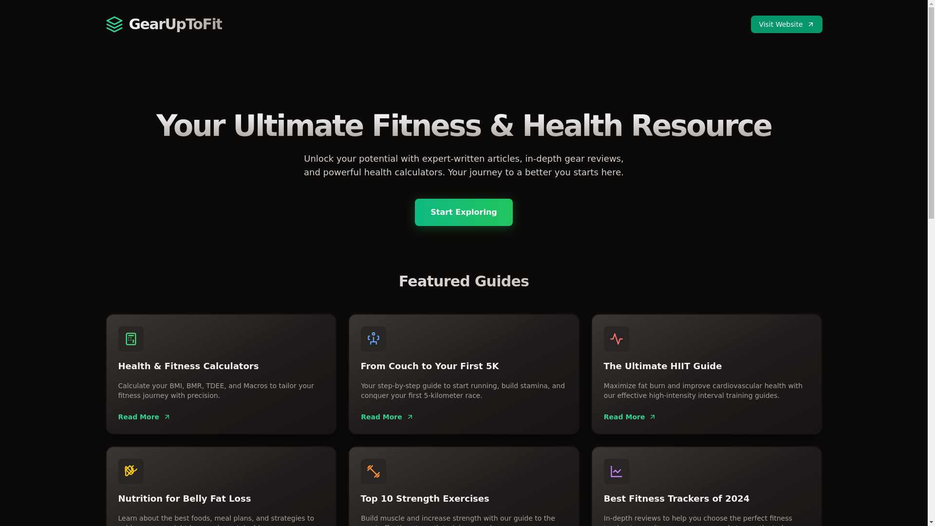 website screenshot of https://coach-gearuptofit.pages.dev/