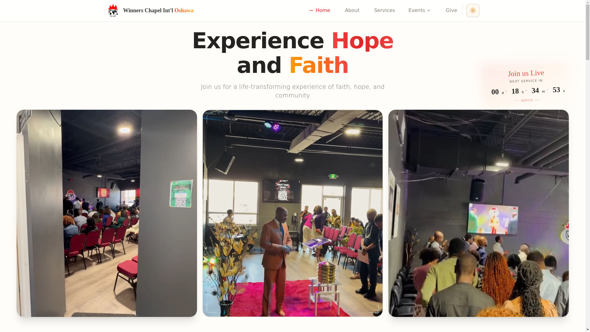 website screenshot of https://wci-oshawa.pages.dev/