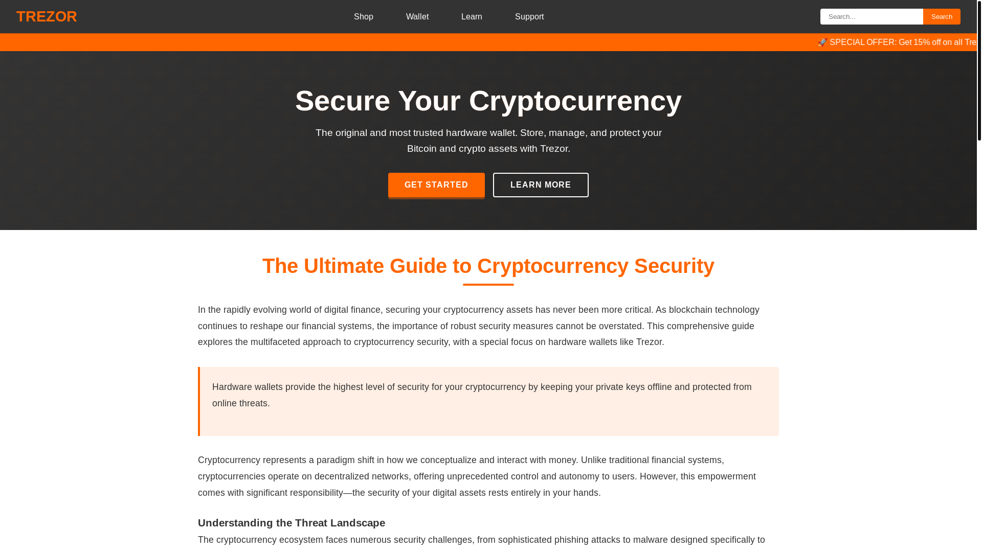 website screenshot of https://home-starrt-trzzor.pages.dev/