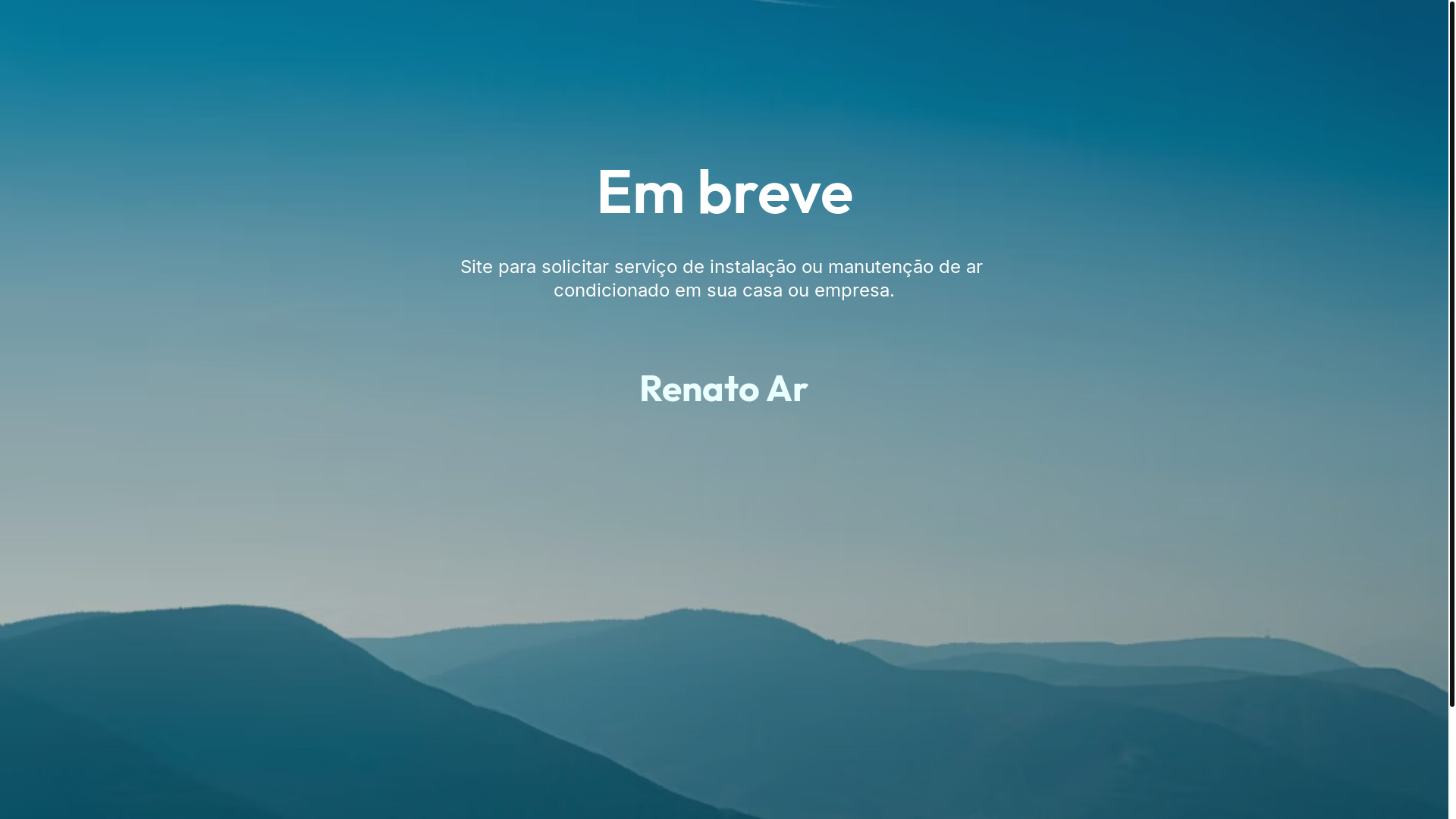 website screenshot of https://renatoar.com.br/