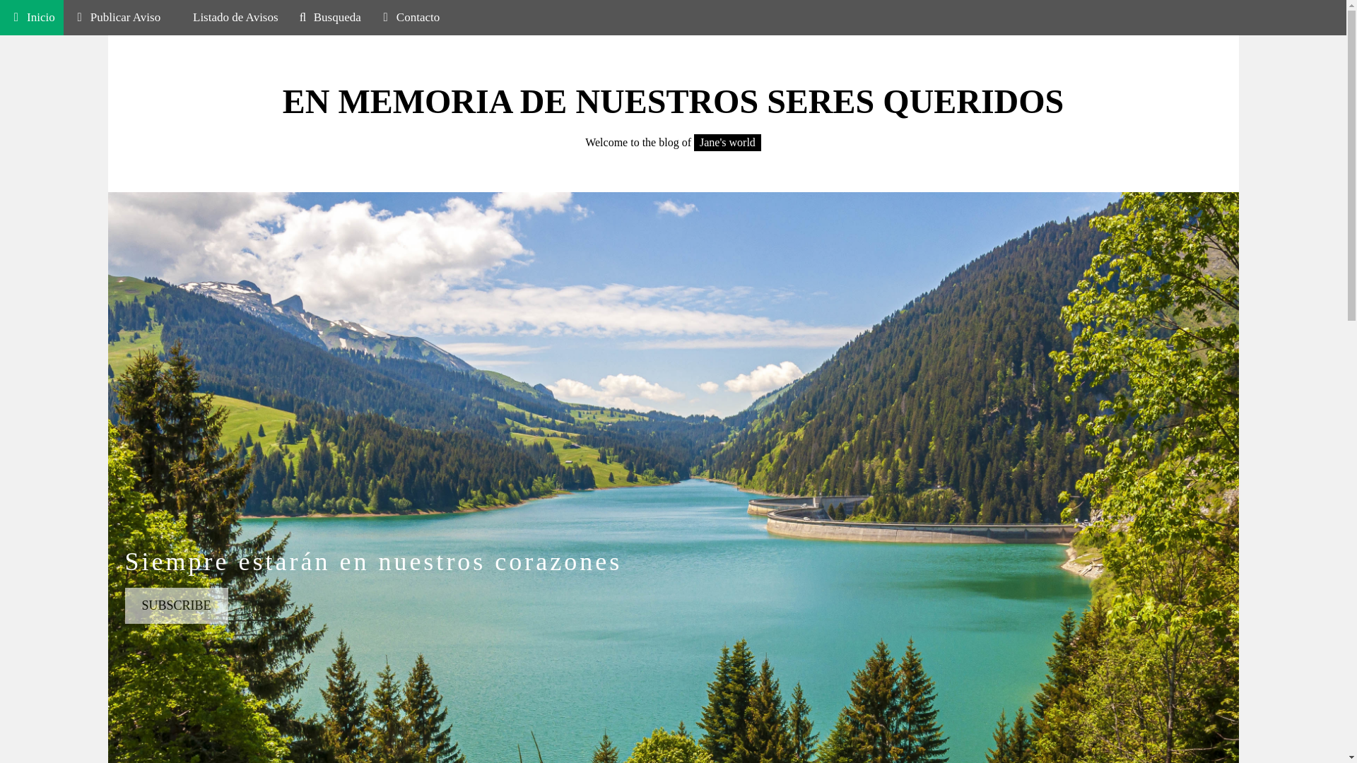 website screenshot of https://homenaje.pages.dev/