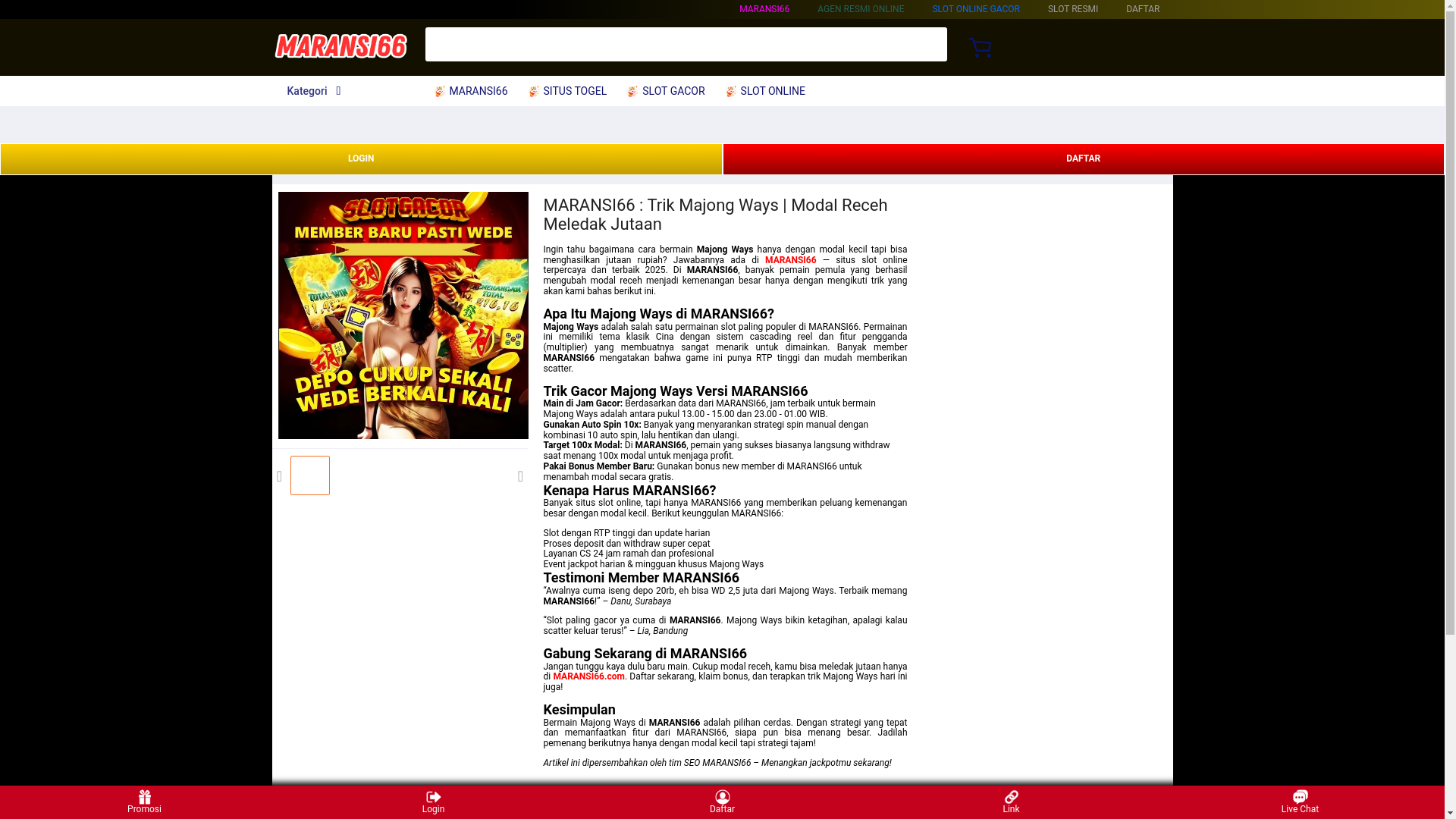 website screenshot of https://maransi66-org.pages.dev/