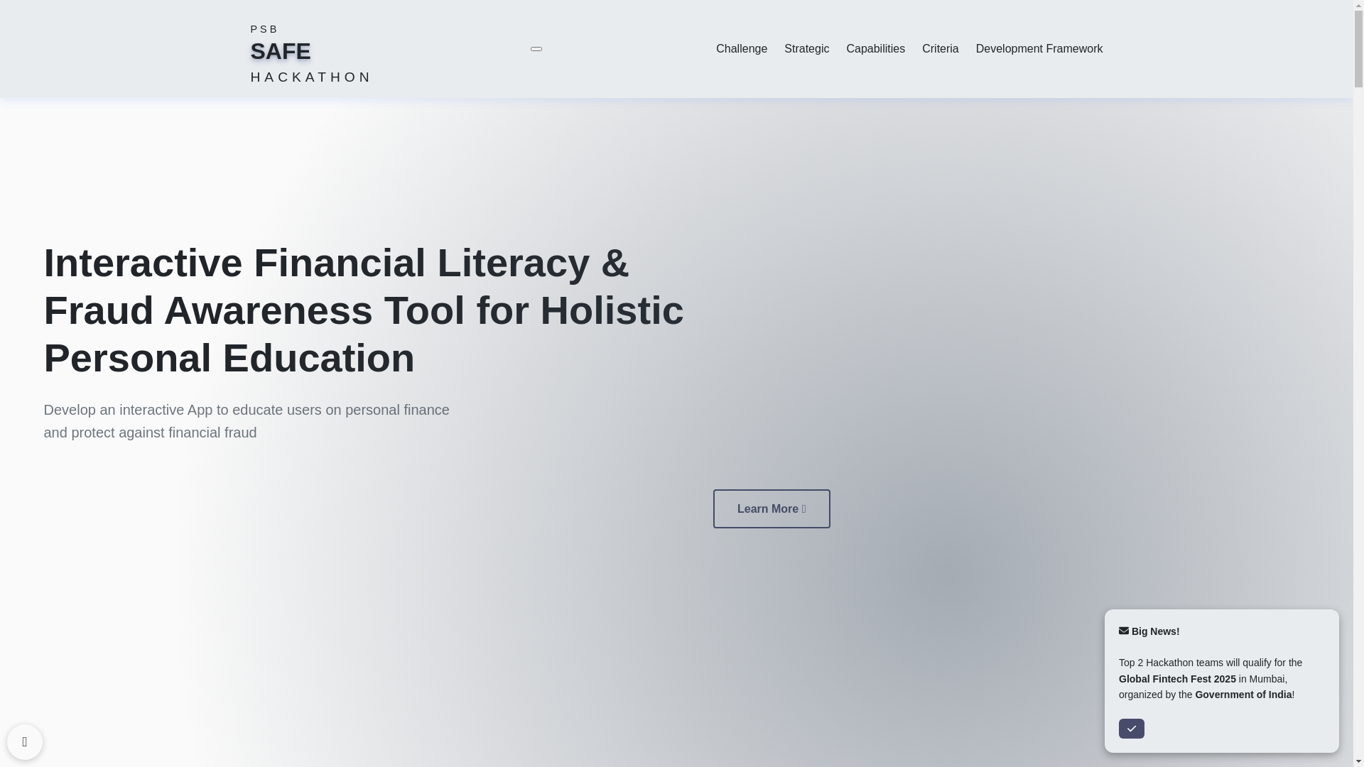 website screenshot of https://safehackathon.pages.dev/