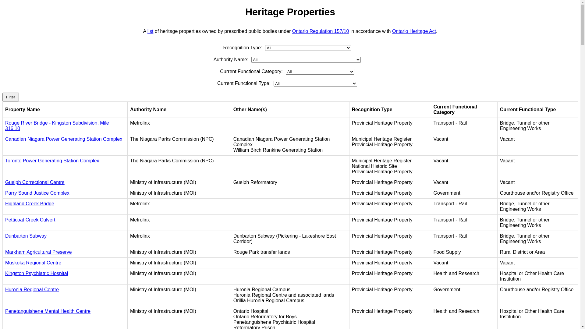 website screenshot of https://ontario-provincial-owned-heritage-properties.pages.dev/