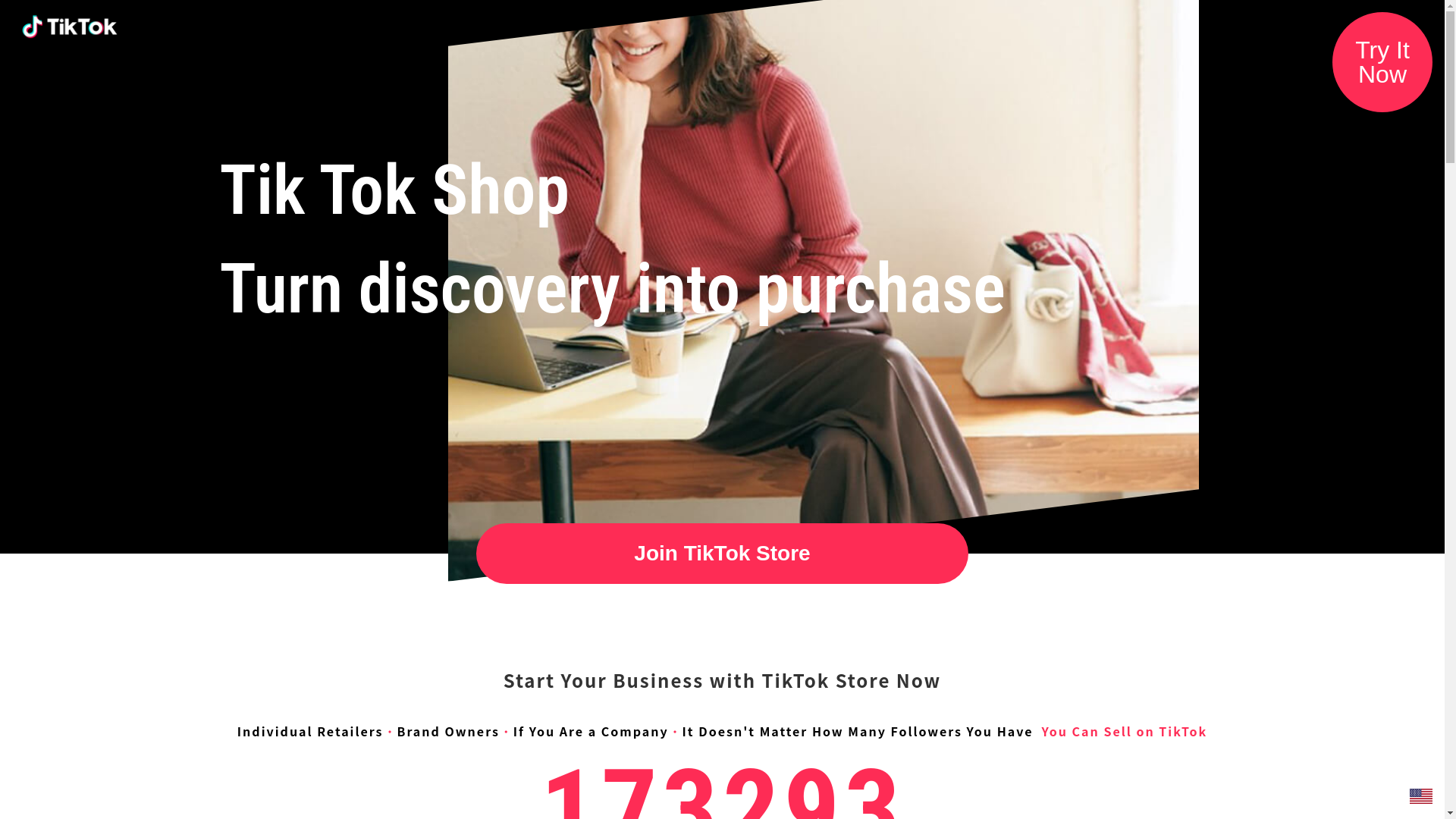 website screenshot of https://tk-shoper.com/