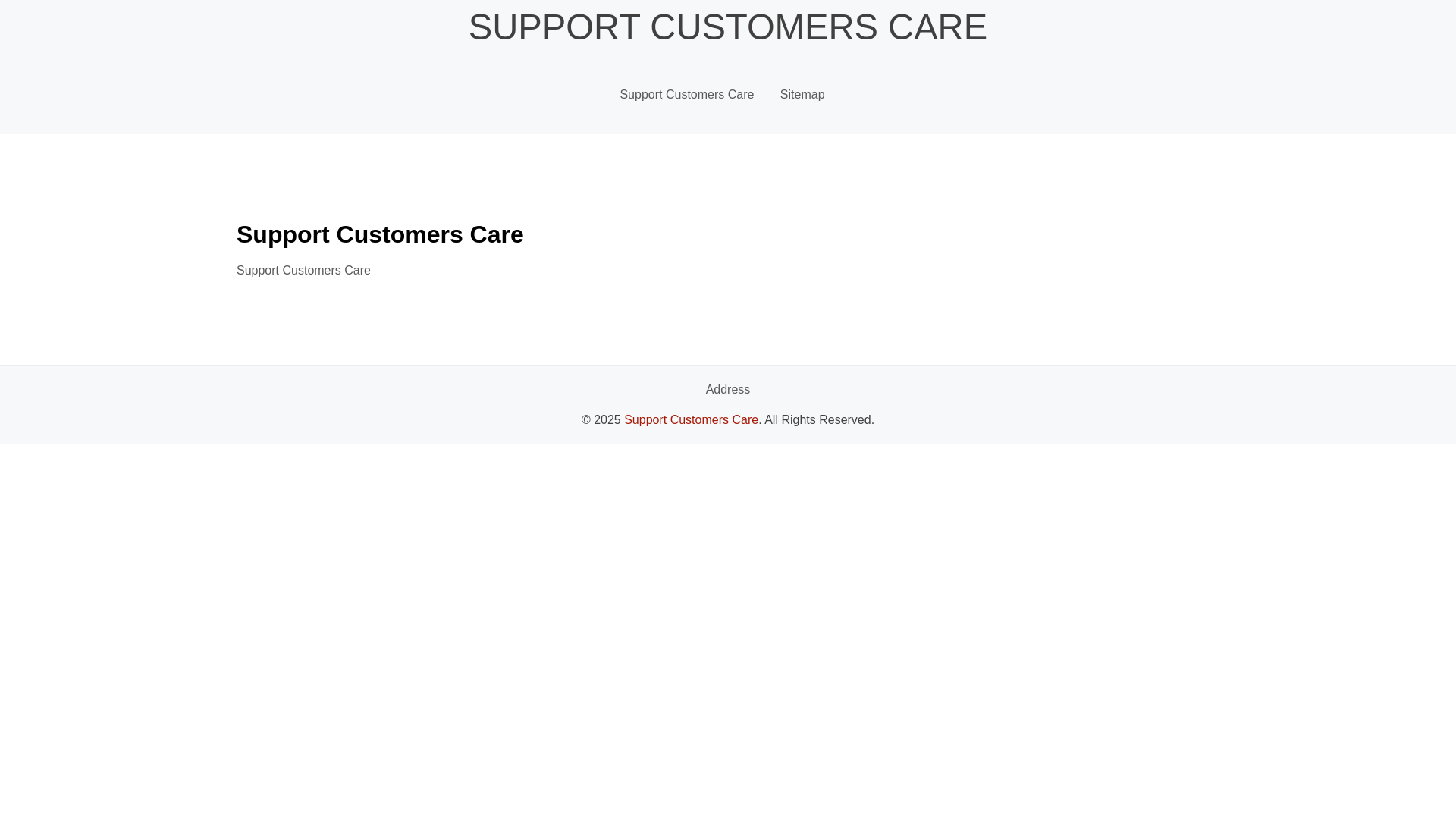 website screenshot of https://supportcustomerscare.net/