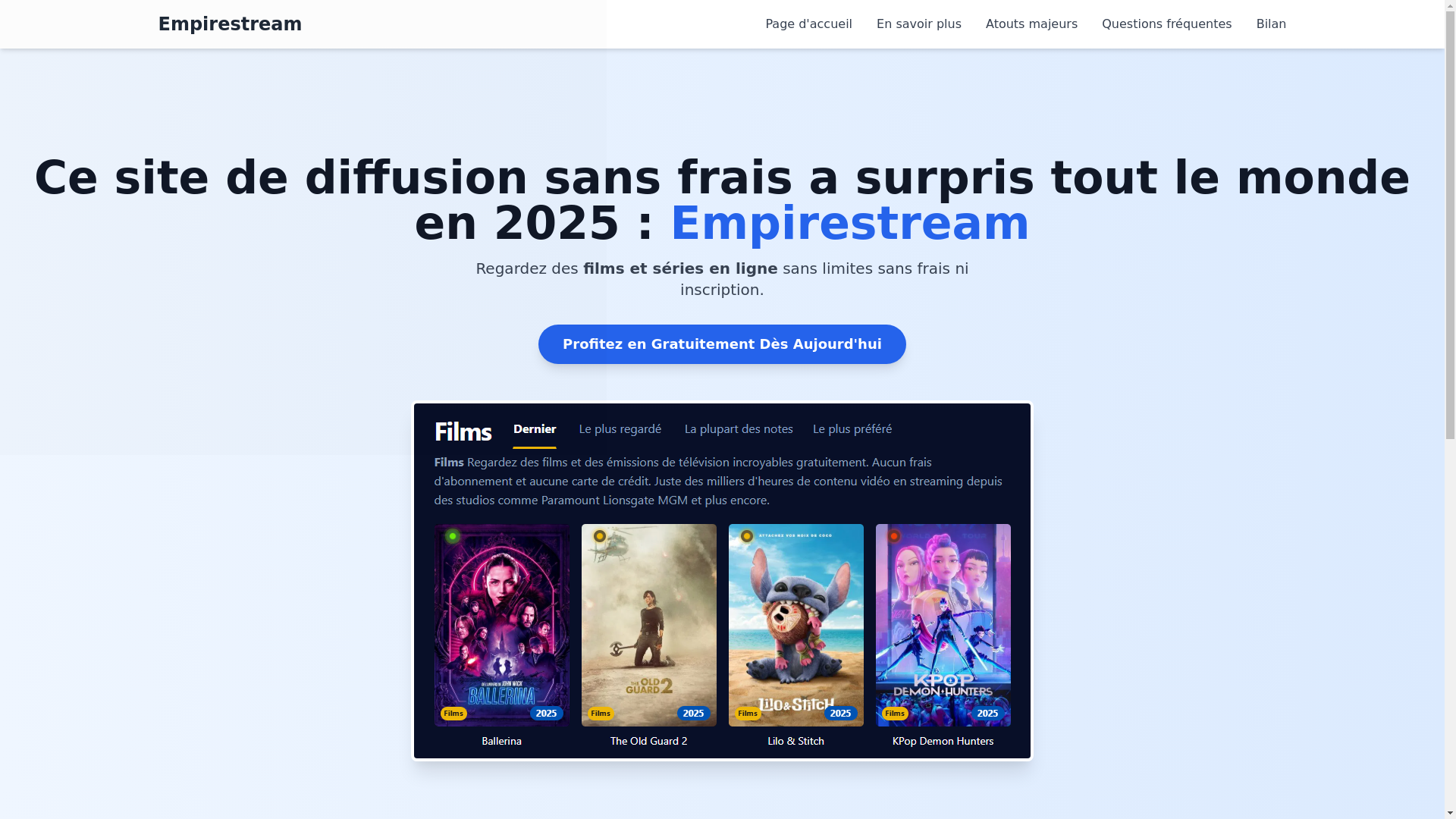 website screenshot of https://empirestream-uaoa.pages.dev/