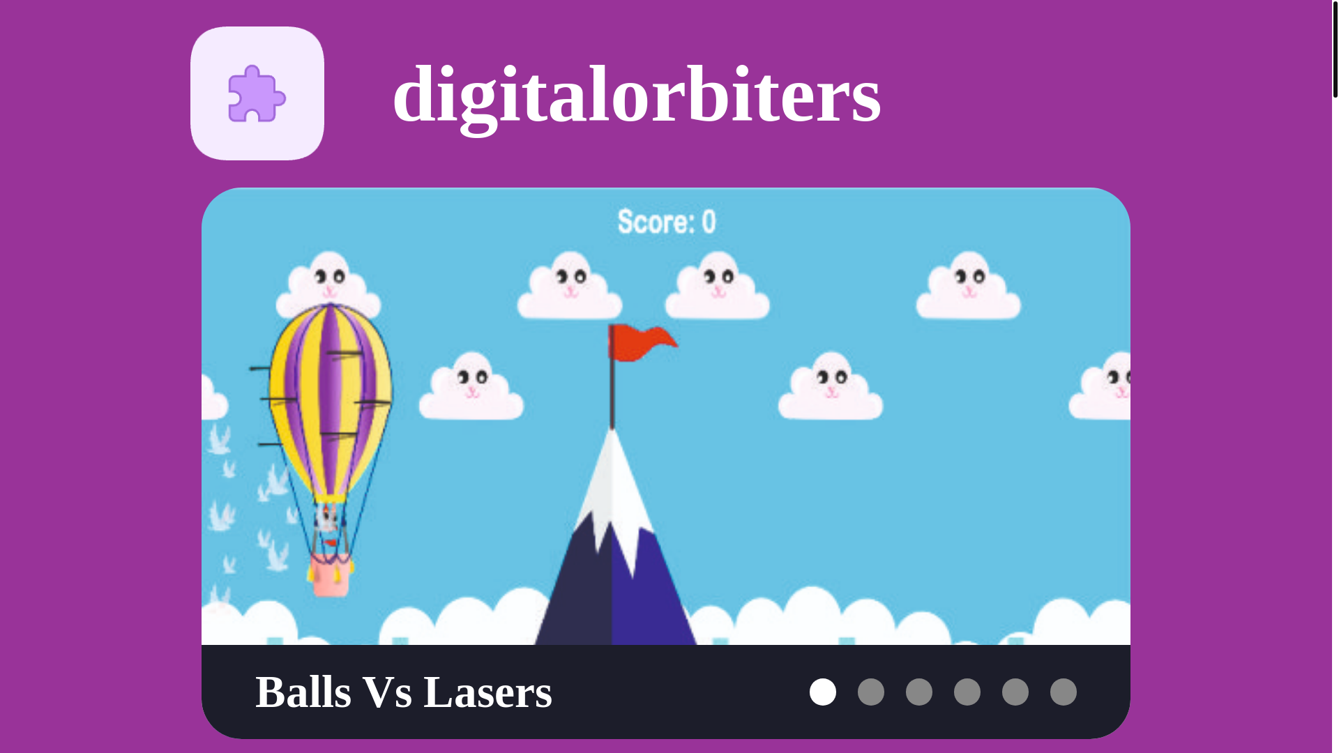 website screenshot of https://digitalorbiters.com/