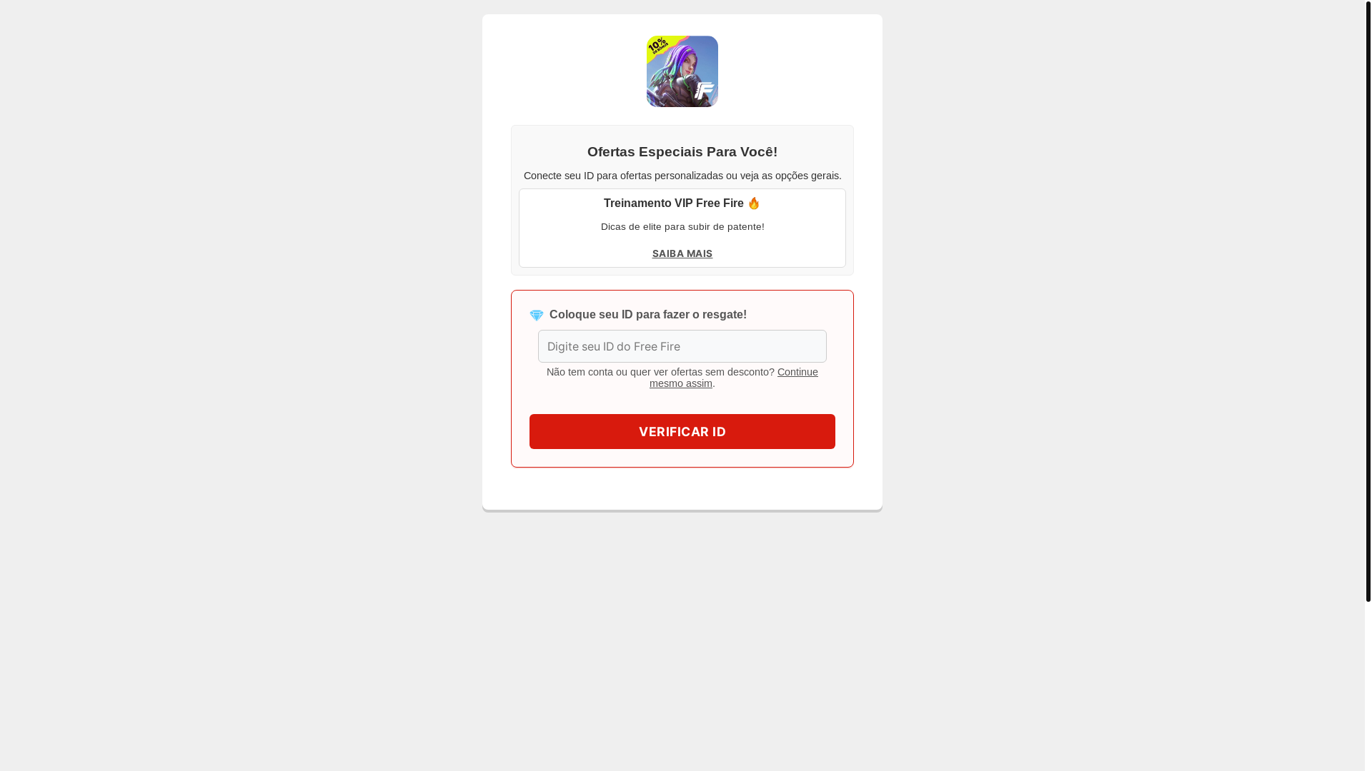 website screenshot of https://recargasuafree.top/