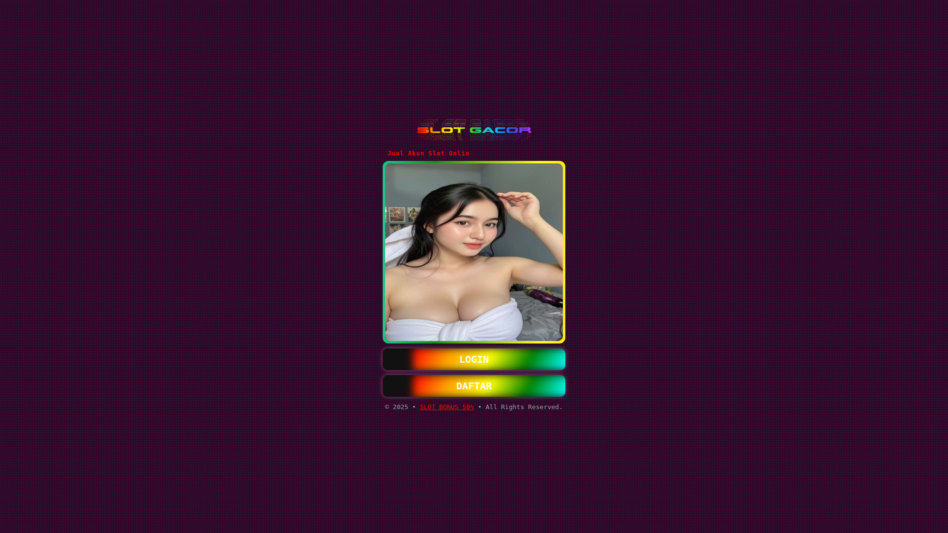 website screenshot of https://slotampmuantap.pages.dev/