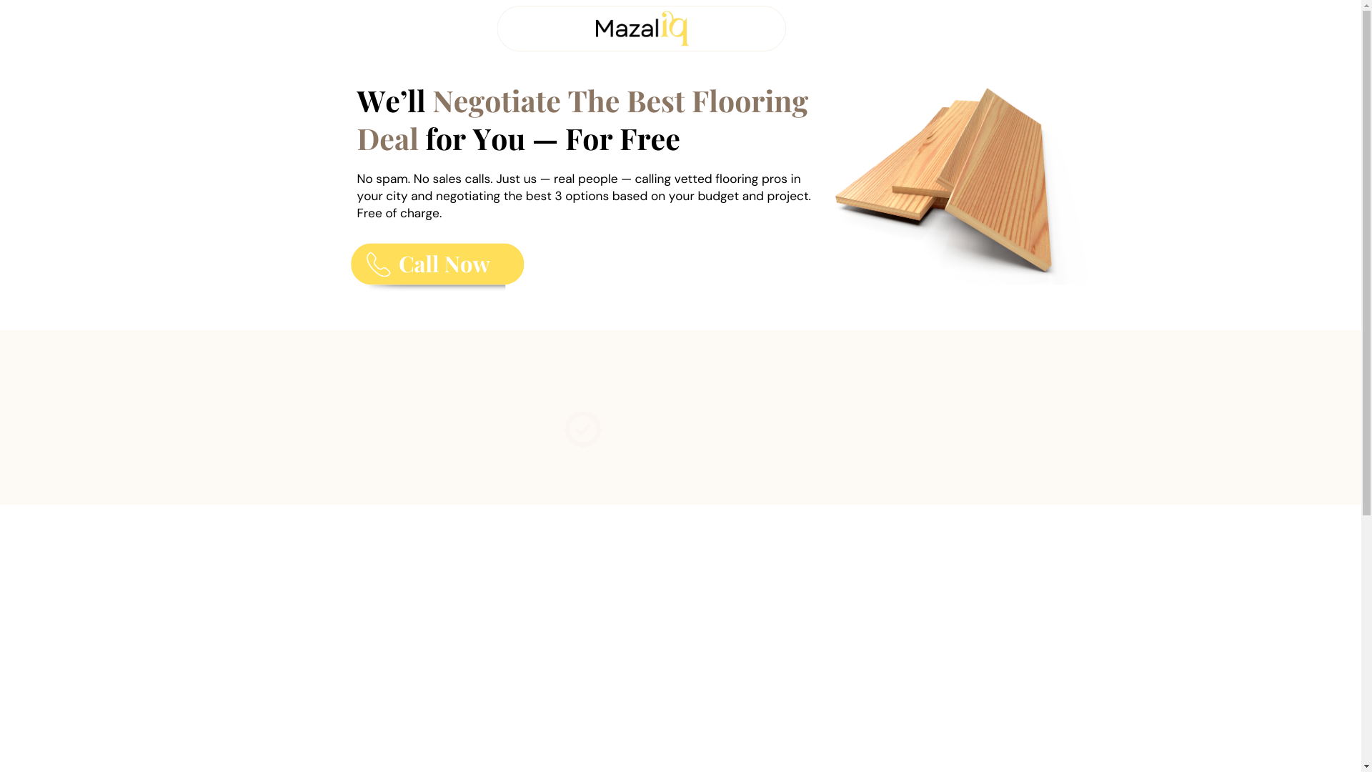 website screenshot of https://mazaliq.com/