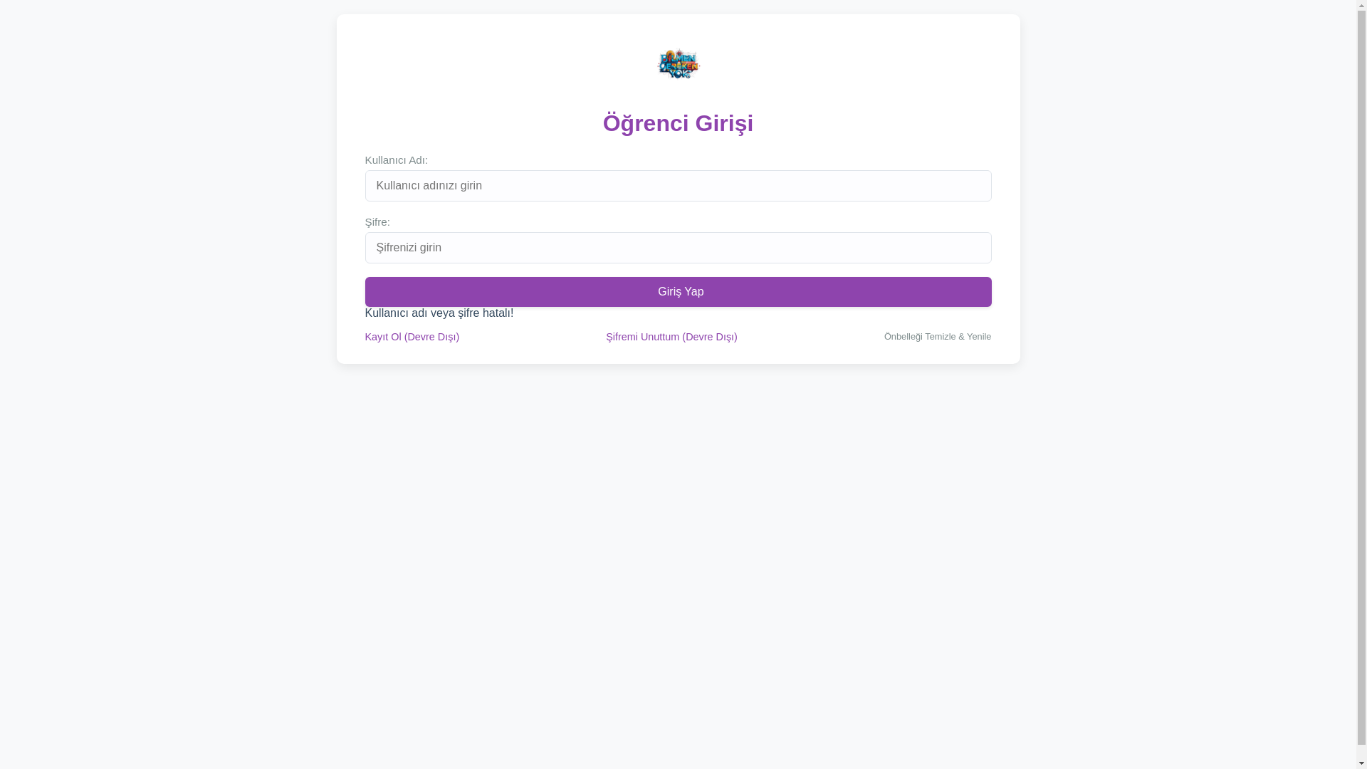 website screenshot of https://dersasistan.online/