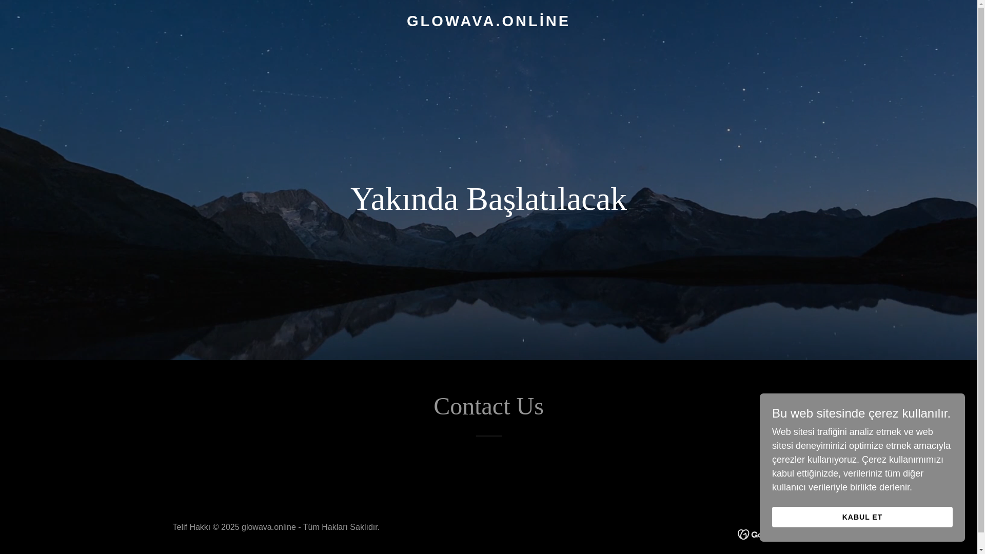 website screenshot of https://glowava.online/