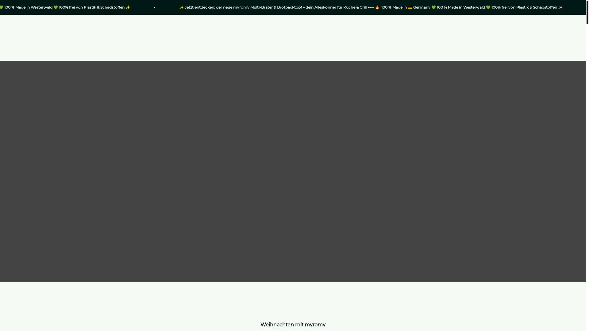 website screenshot of https://myromy.eu/