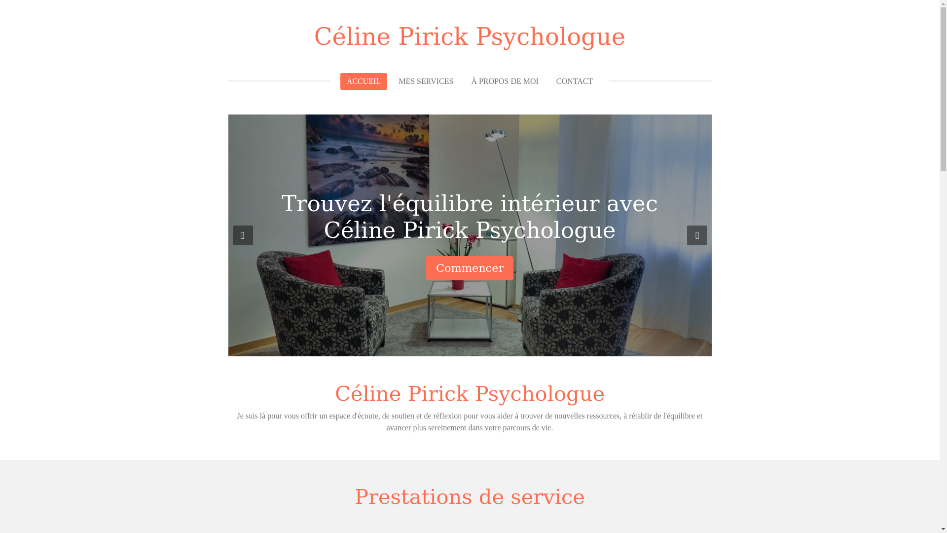 website screenshot of https://celine-pirick-psychologue.com/