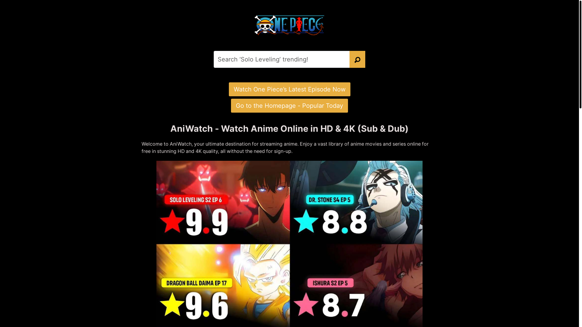 website screenshot of https://aniwatcher-8686.pages.dev/