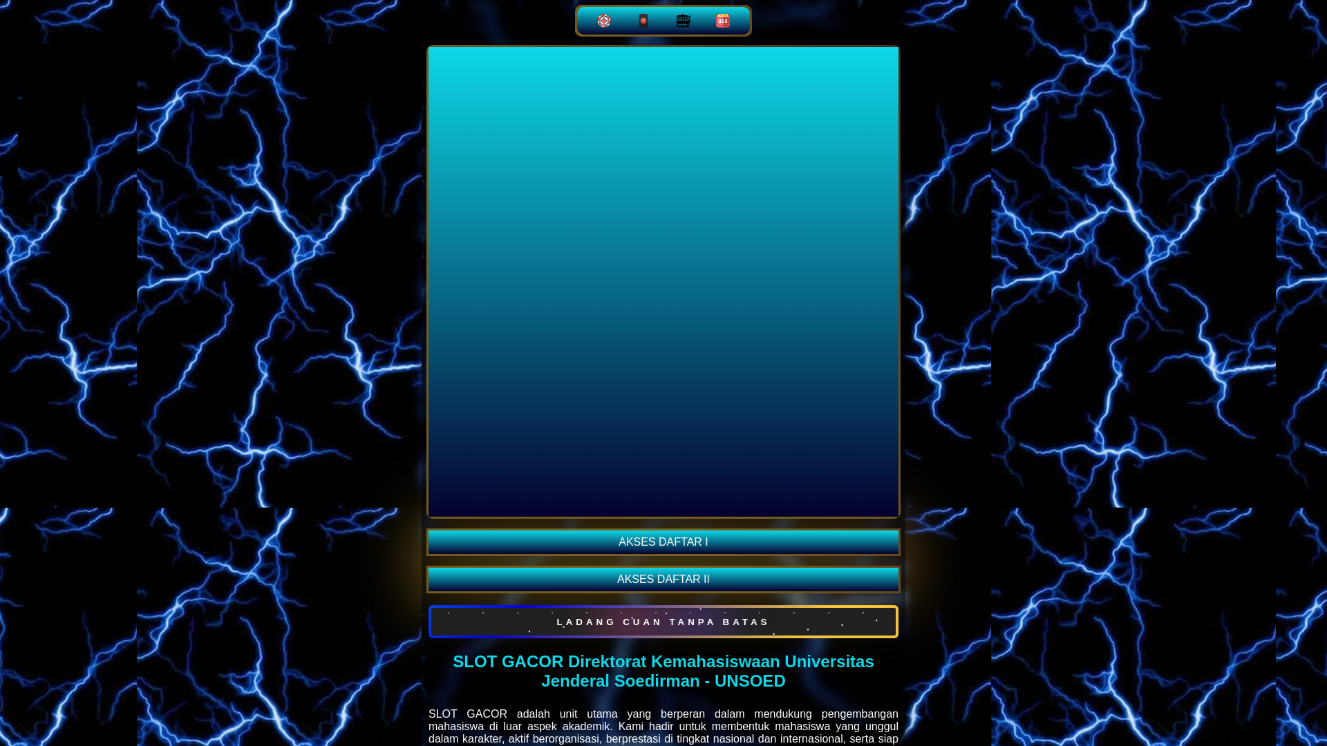 website screenshot of https://kemahasiswaan-unsoed.pages.dev/