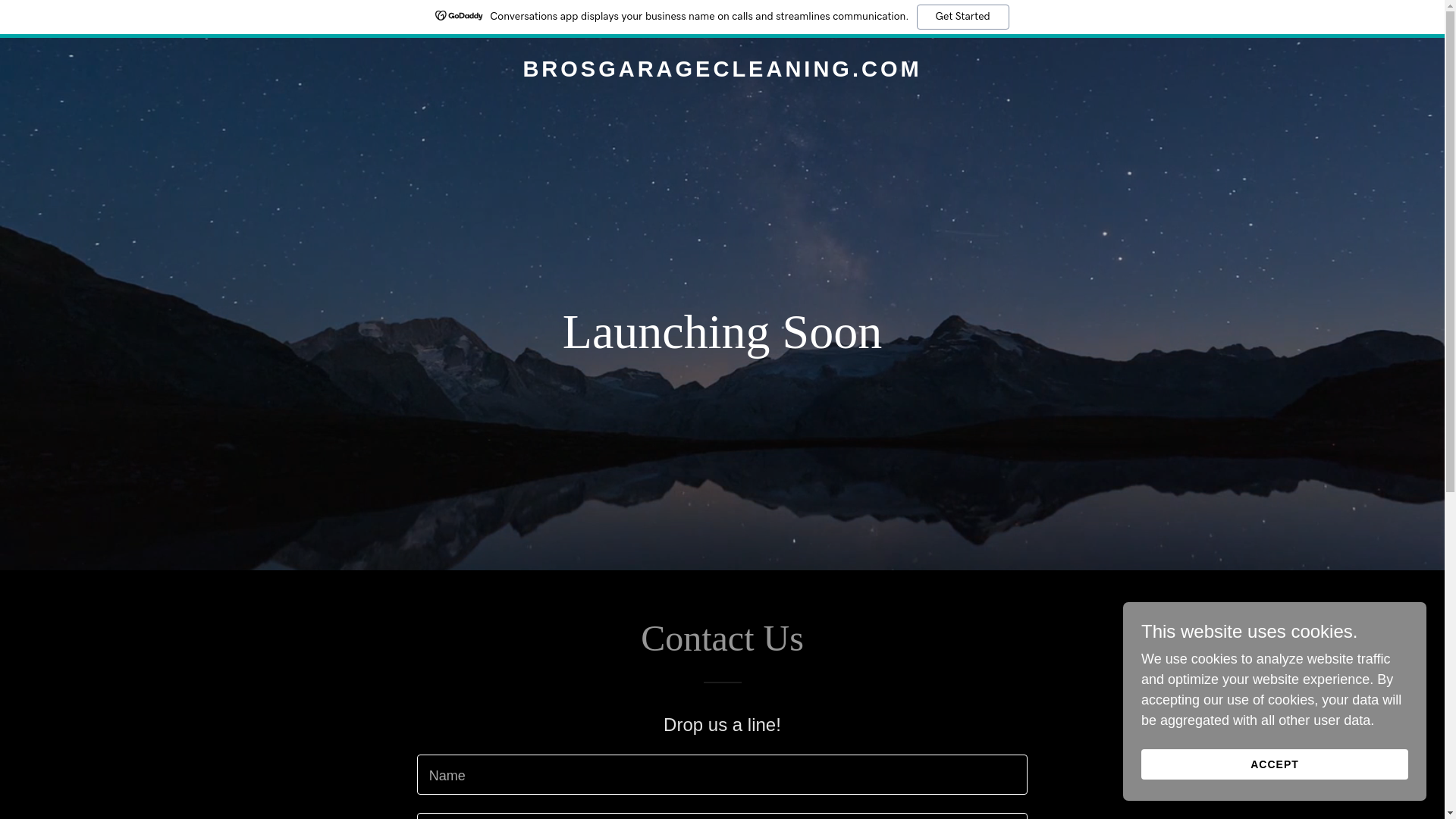 website screenshot of https://brosgaragecleaning.com/