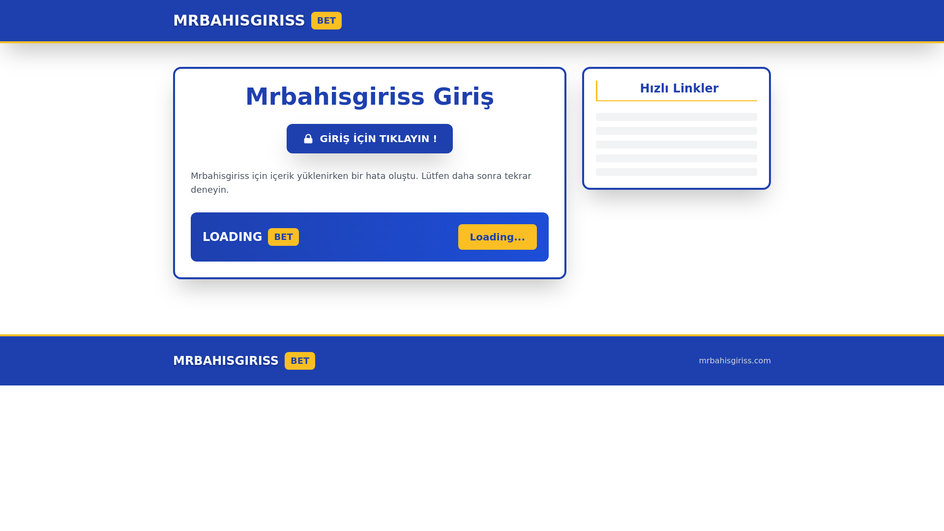 website screenshot of https://mrbahisgiriss.com/