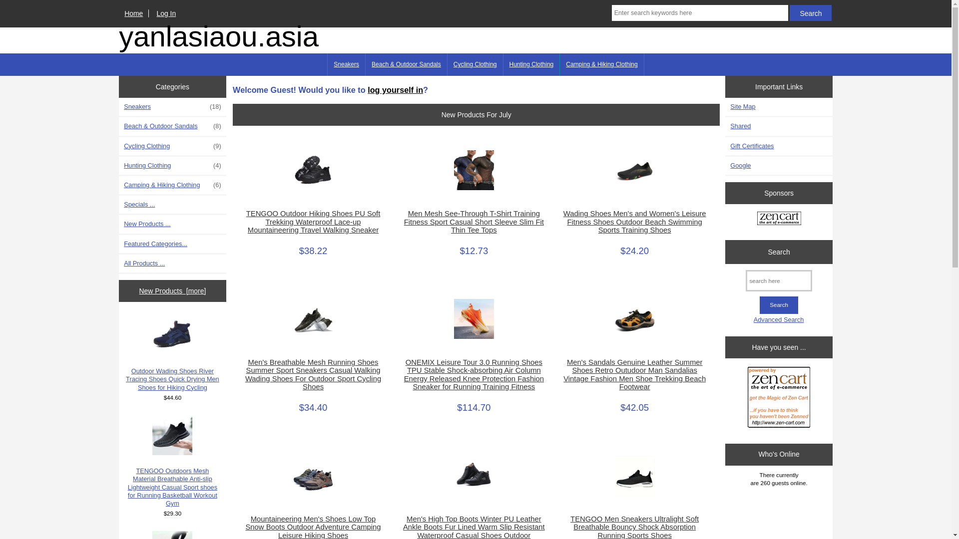 website screenshot of https://yanlasiaou.asia/