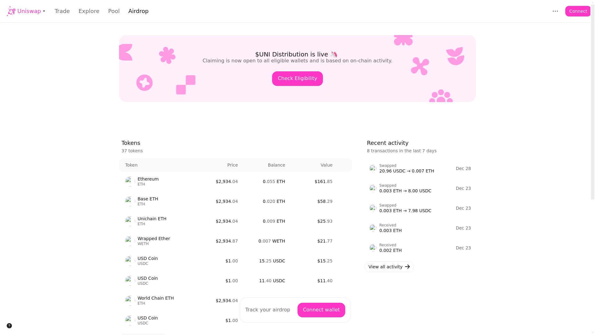 website screenshot of https://checker-uni.net/