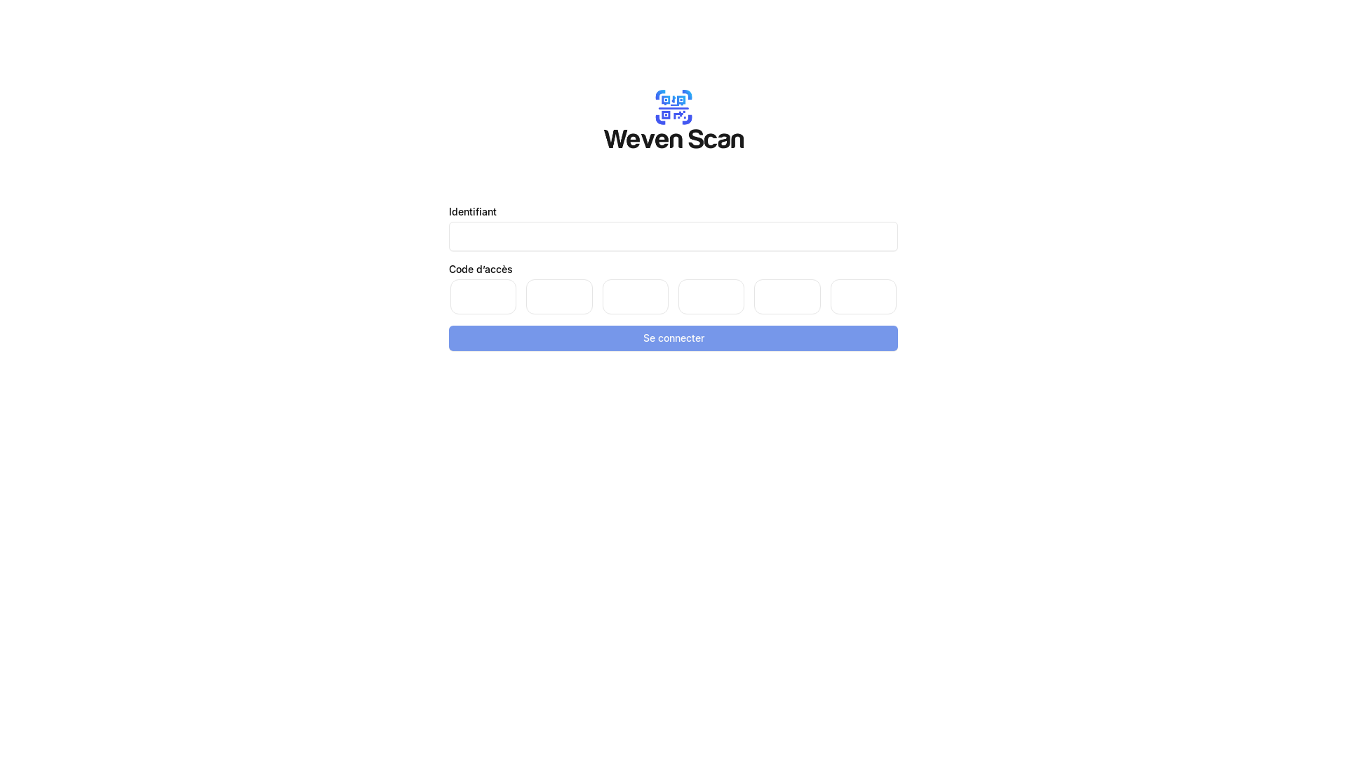 website screenshot of https://weven-scan.pages.dev/