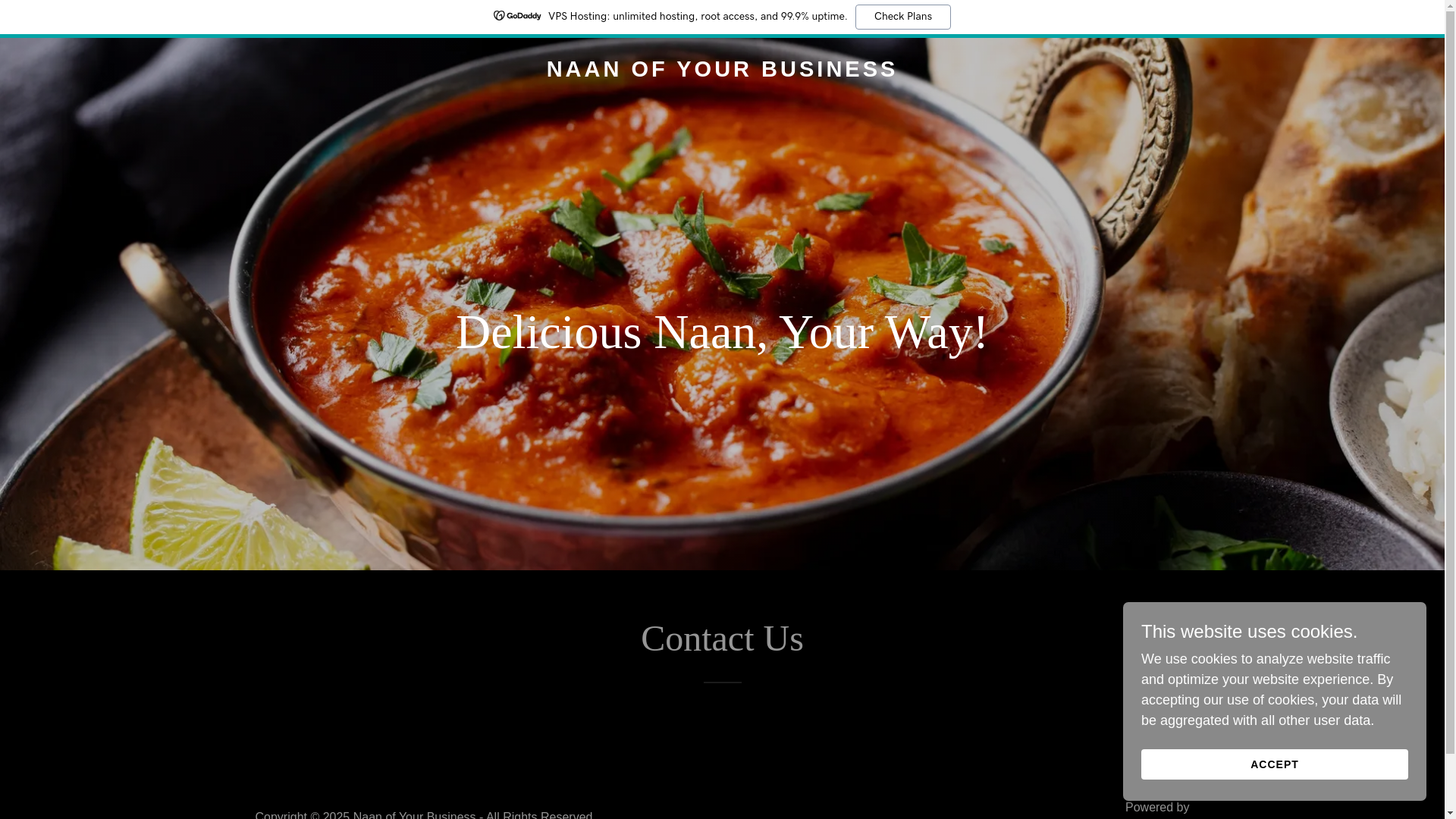 website screenshot of https://naanofyourbusiness.in/