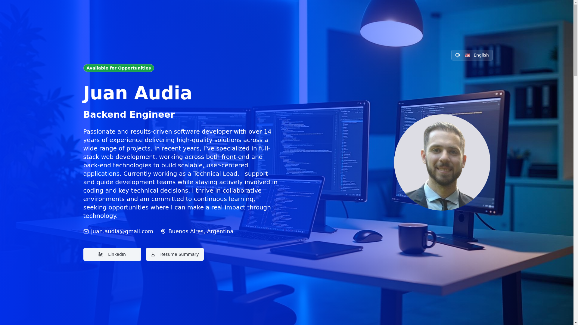 website screenshot of https://cv-8c1.pages.dev/