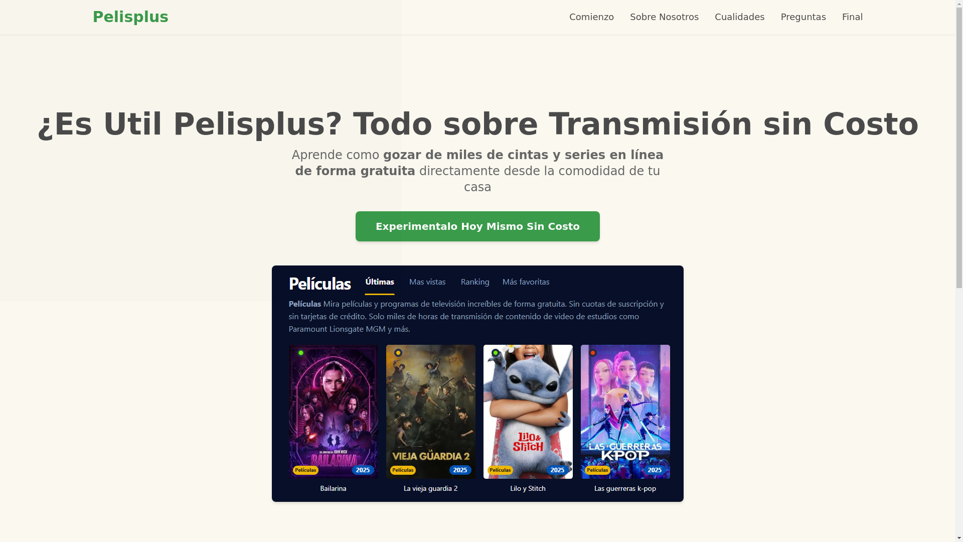 website screenshot of https://pelisplus-vt5h.pages.dev/