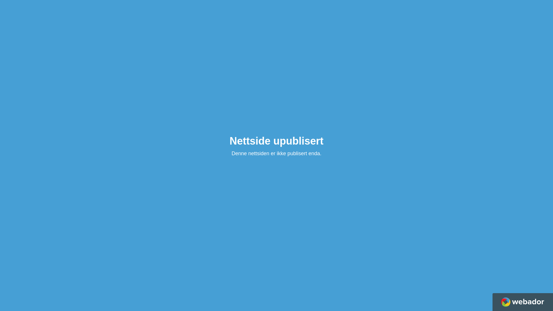 website screenshot of https://nortech-oppvask.no/
