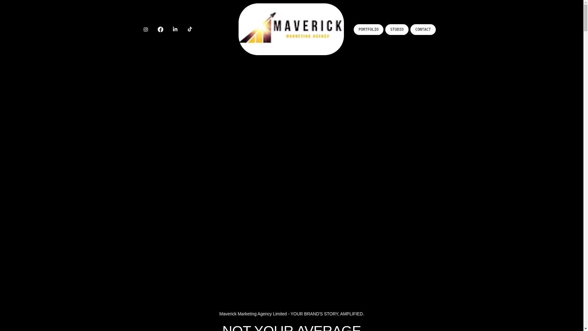 website screenshot of https://maverickmarketingagencylimited.co.uk/