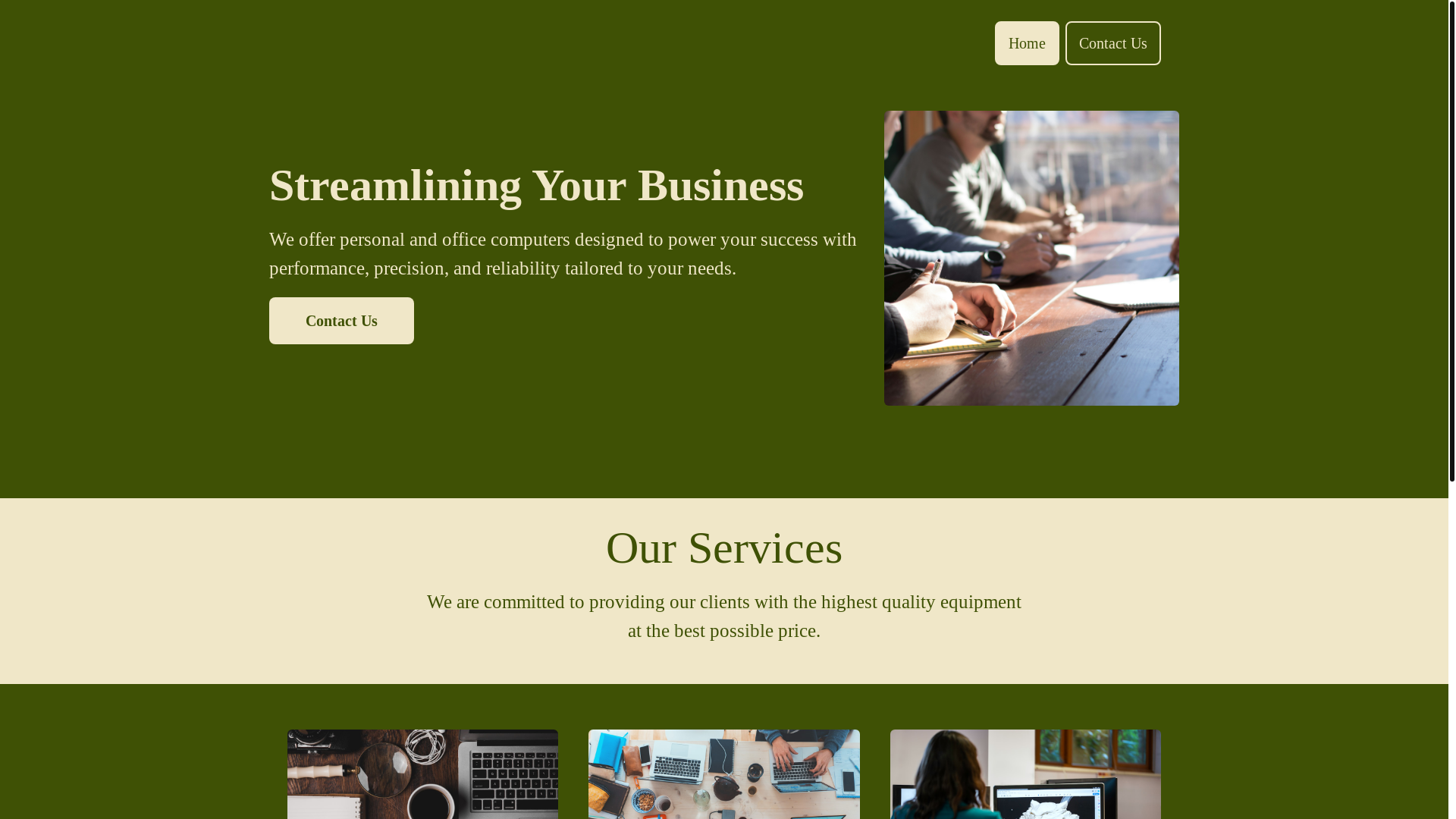 website screenshot of https://theschleptech.com/