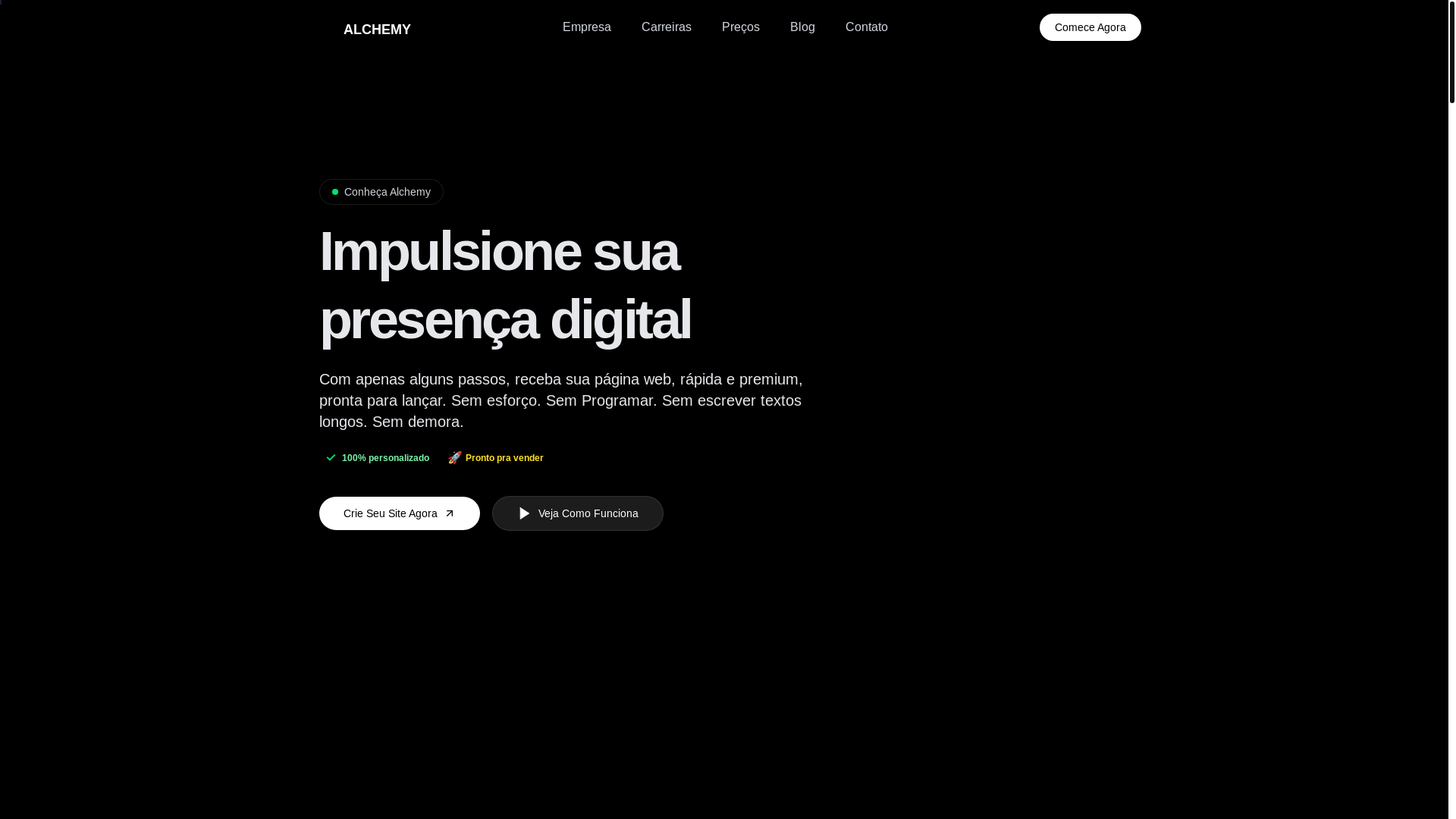 website screenshot of https://alchemy-lp.pages.dev/