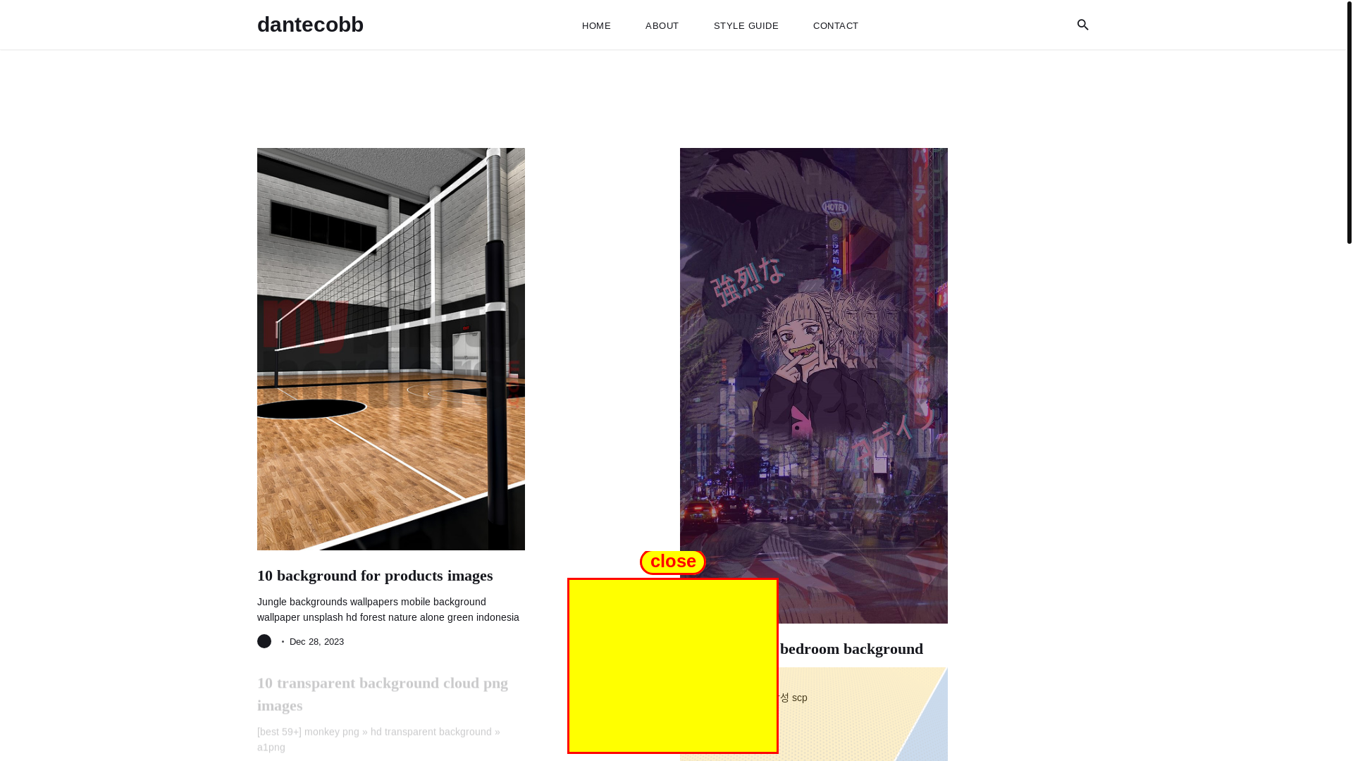 website screenshot of https://dantecobb.pages.dev/