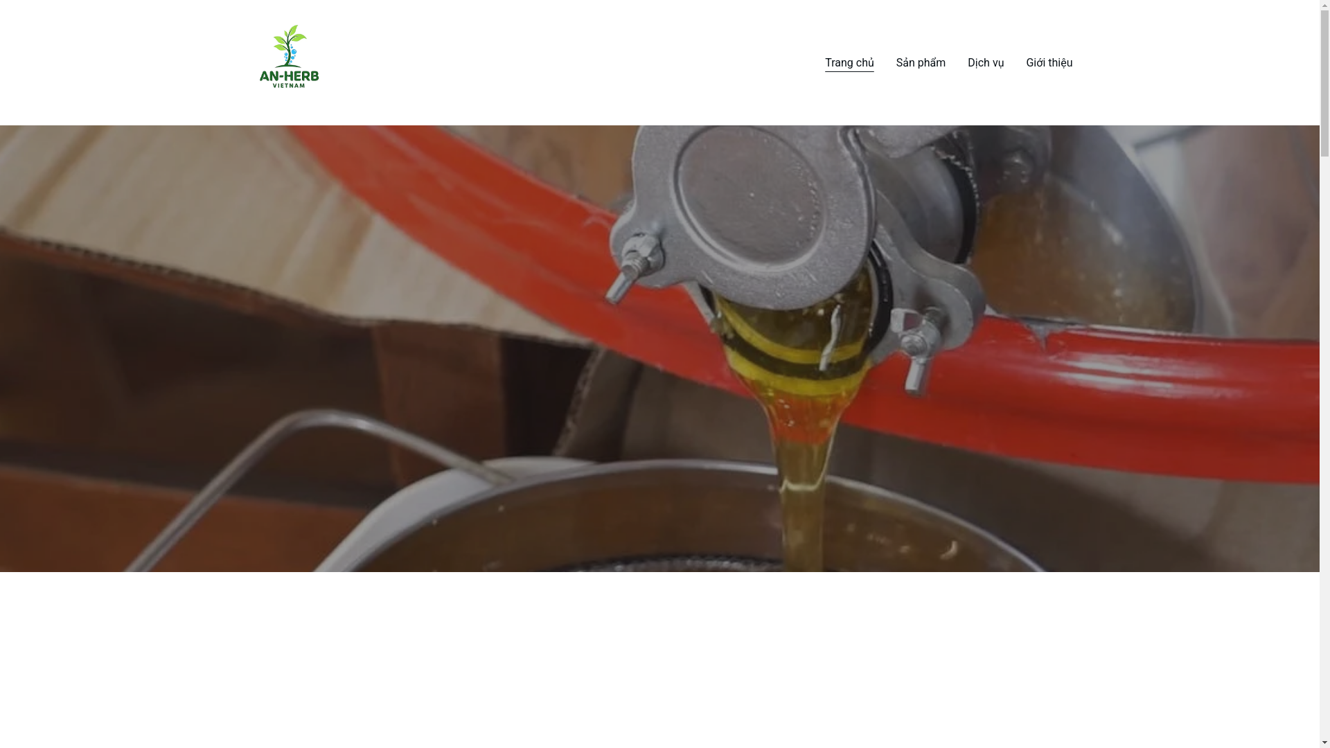 website screenshot of https://anherbvietnam.com.vn/