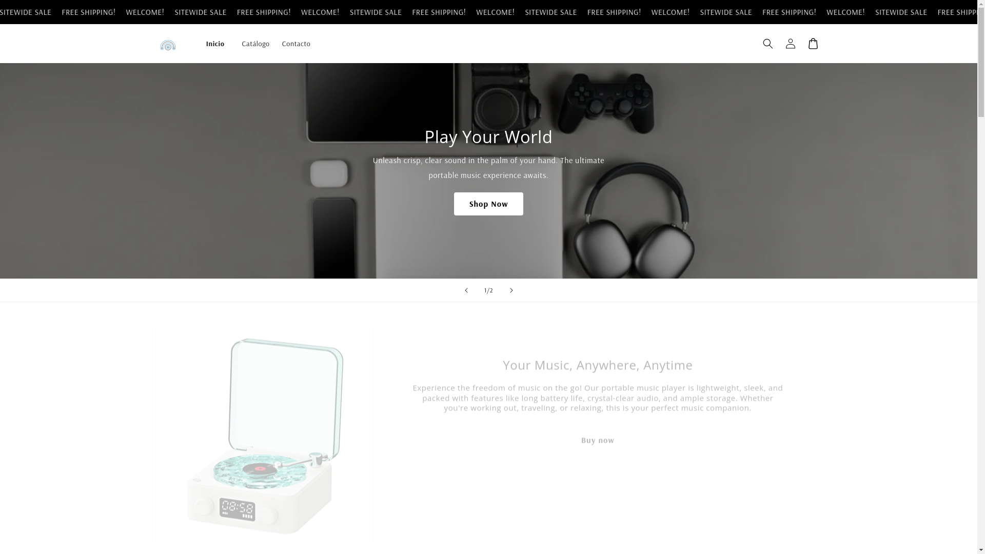 website screenshot of https://globalnexuselectronics.store/