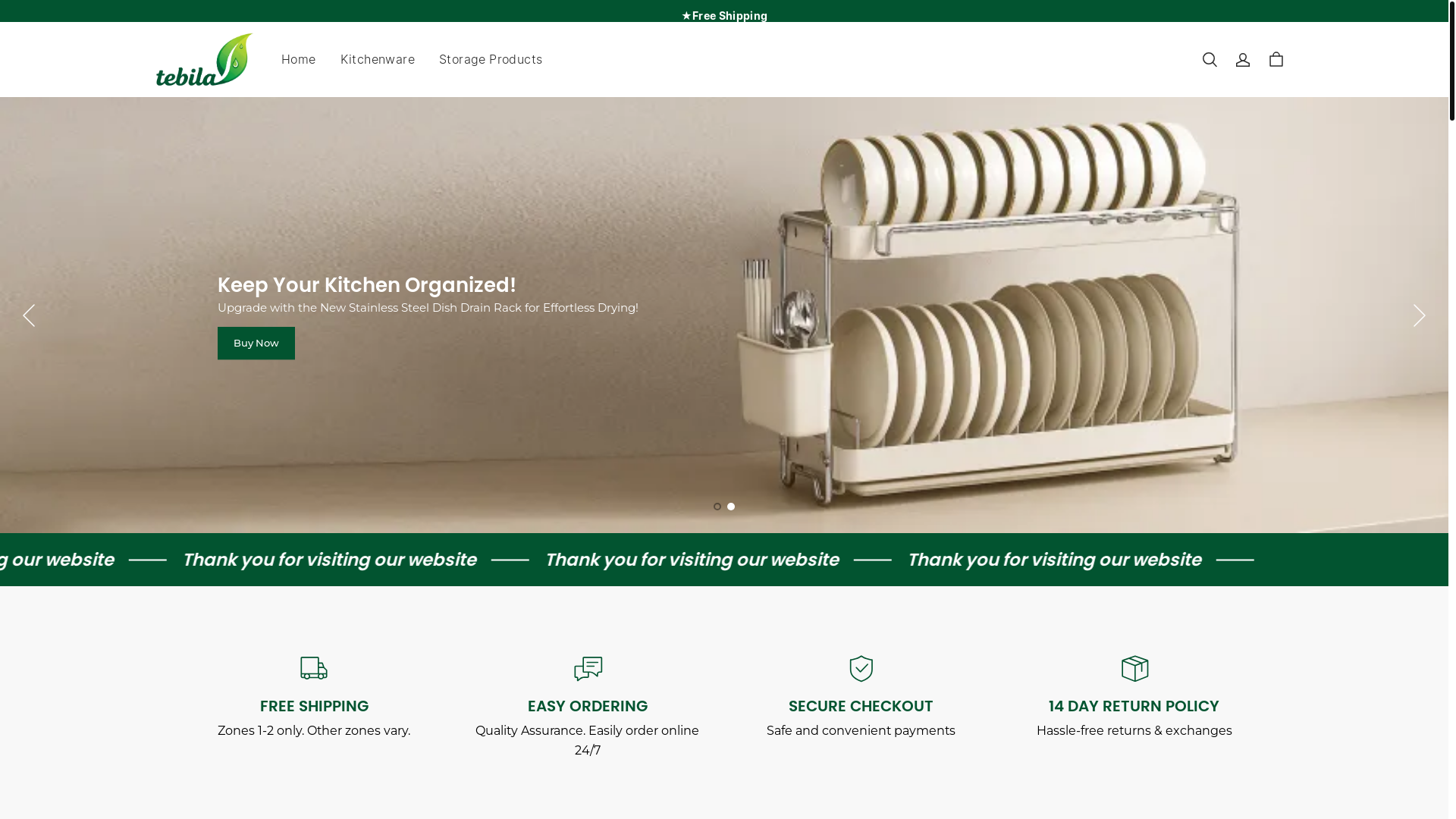 website screenshot of https://tebiila.com/