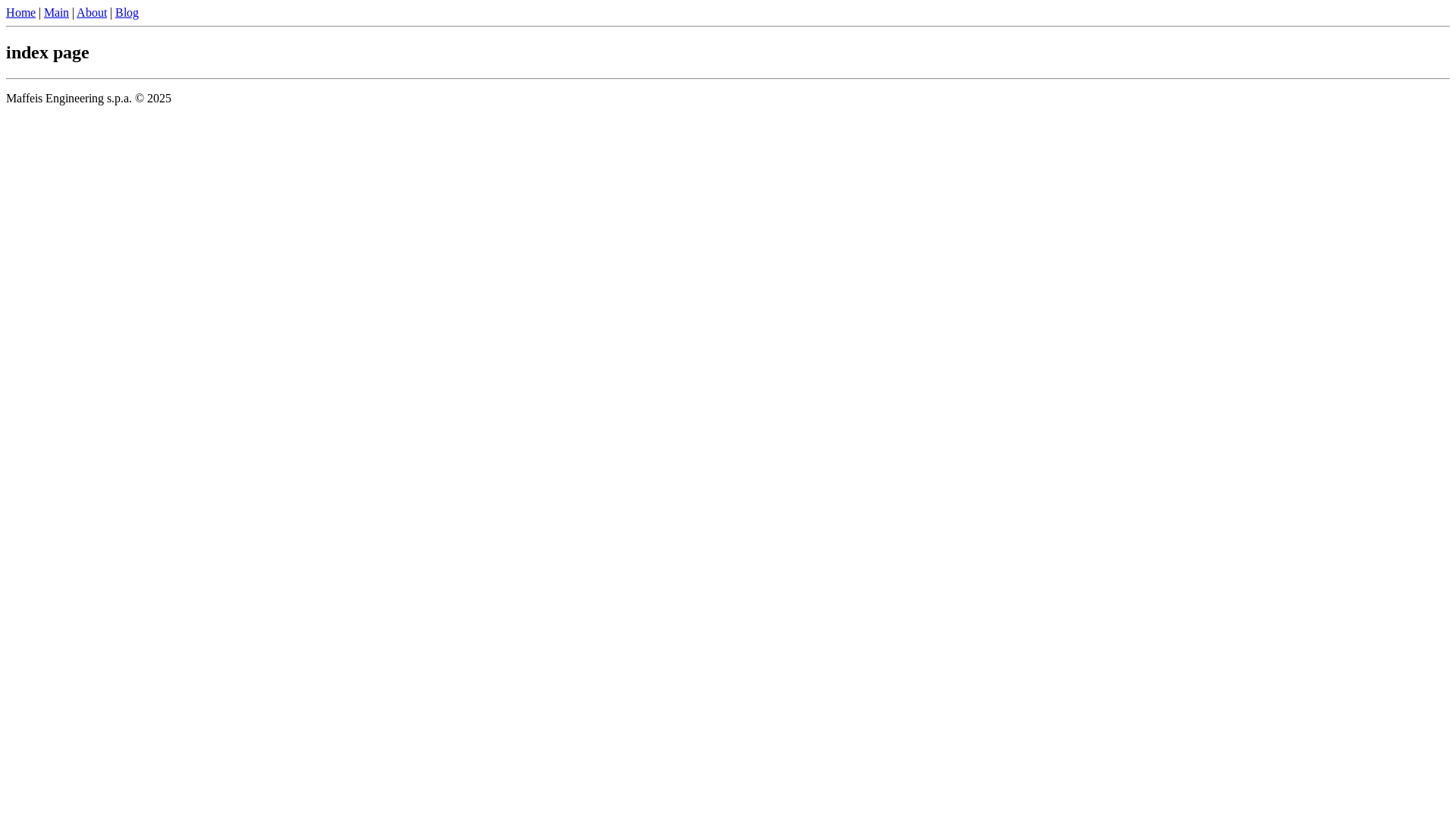 website screenshot of https://maffeis-test.pages.dev/