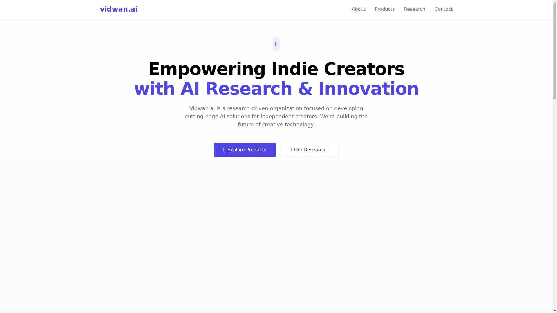 website screenshot of https://vidwanwebsite.pages.dev/