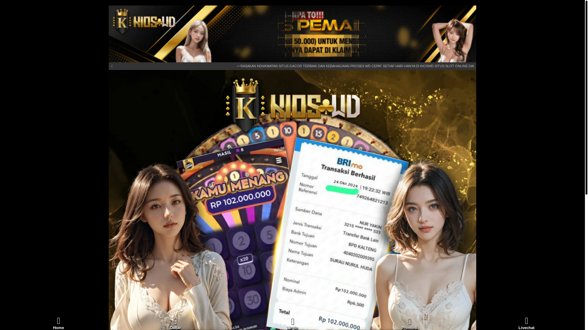 website screenshot of https://kwdterpercaya.xyz/